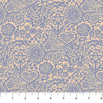Yesterday | Little Heaven Cornflower by Juliana Horner for Anna Maria Textiles | AMT156-63V