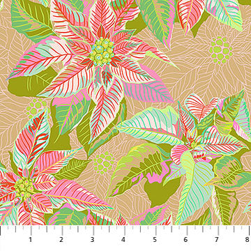 Cozy Christmas | Poinsettia - Fresh by Anna Maria Textiles | AMT166-56V