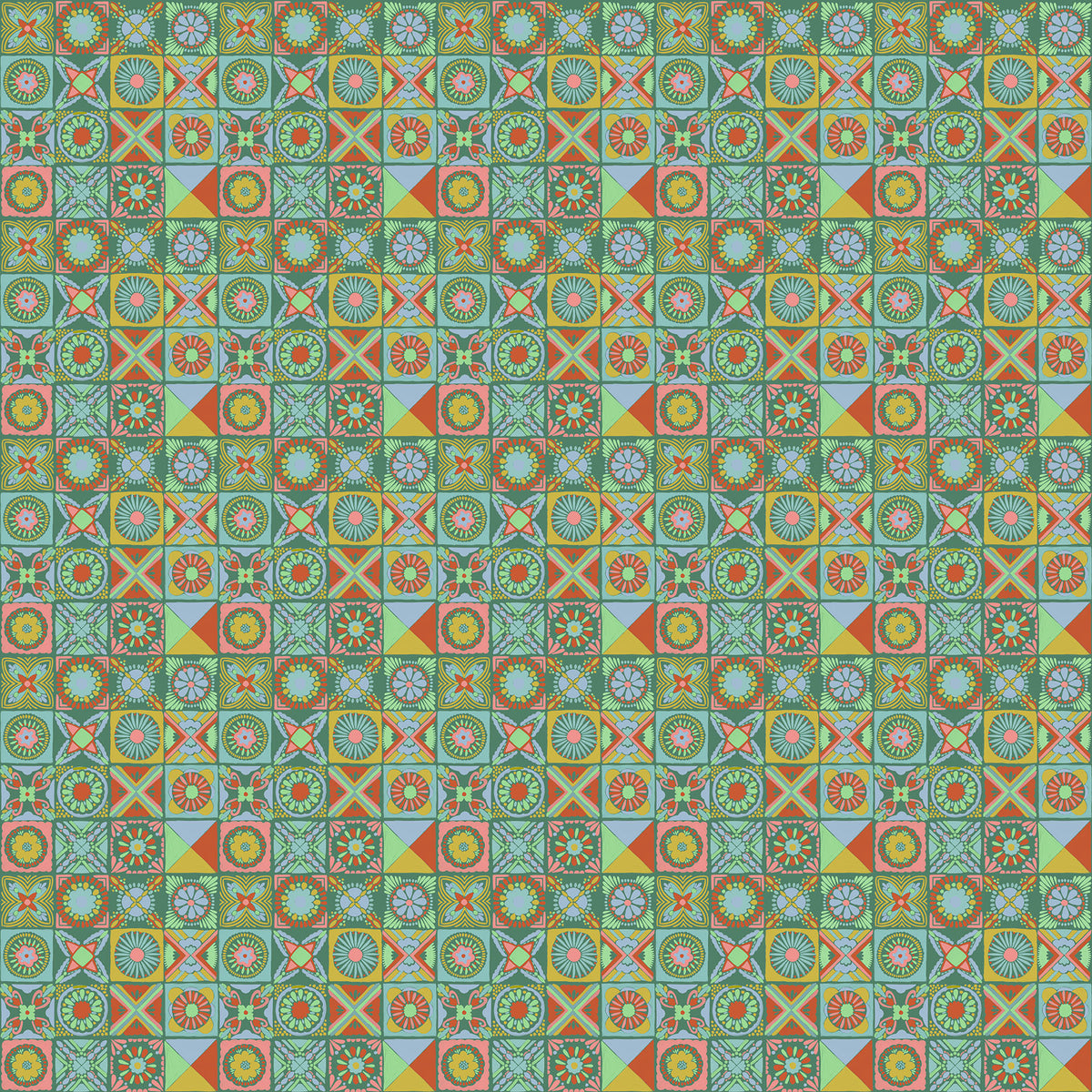Rhapsody | Cottage Kitchen - Jade by Anna Maria Textiles | AMT168-74V