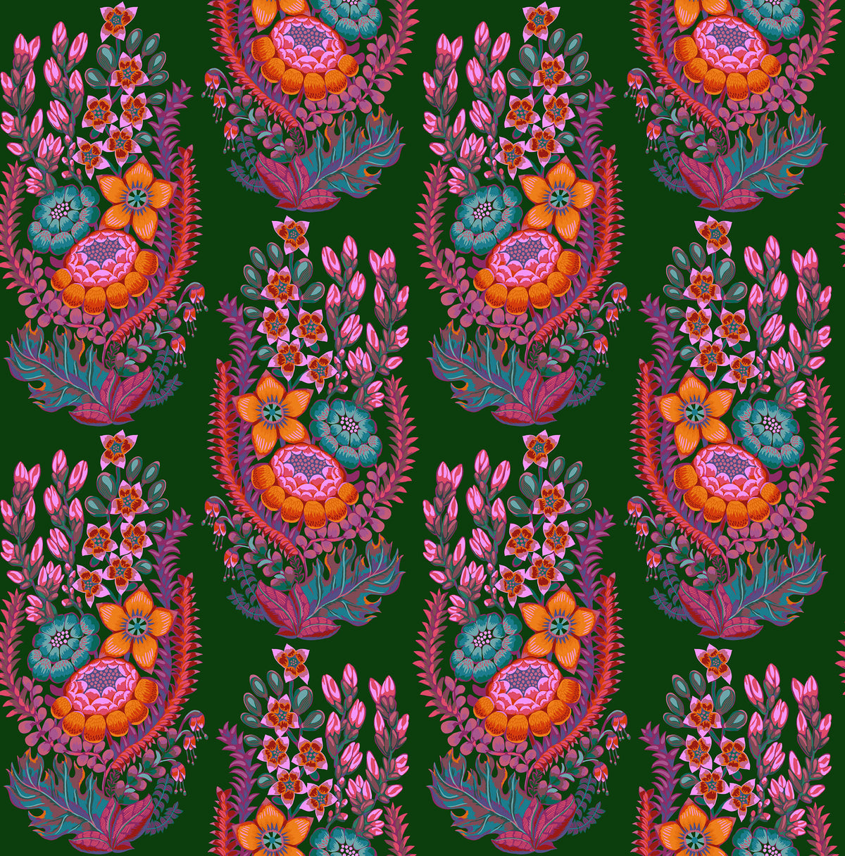 Rhapsody | Outstretched - Forest by Anna Maria Textiles | AMT170-78L