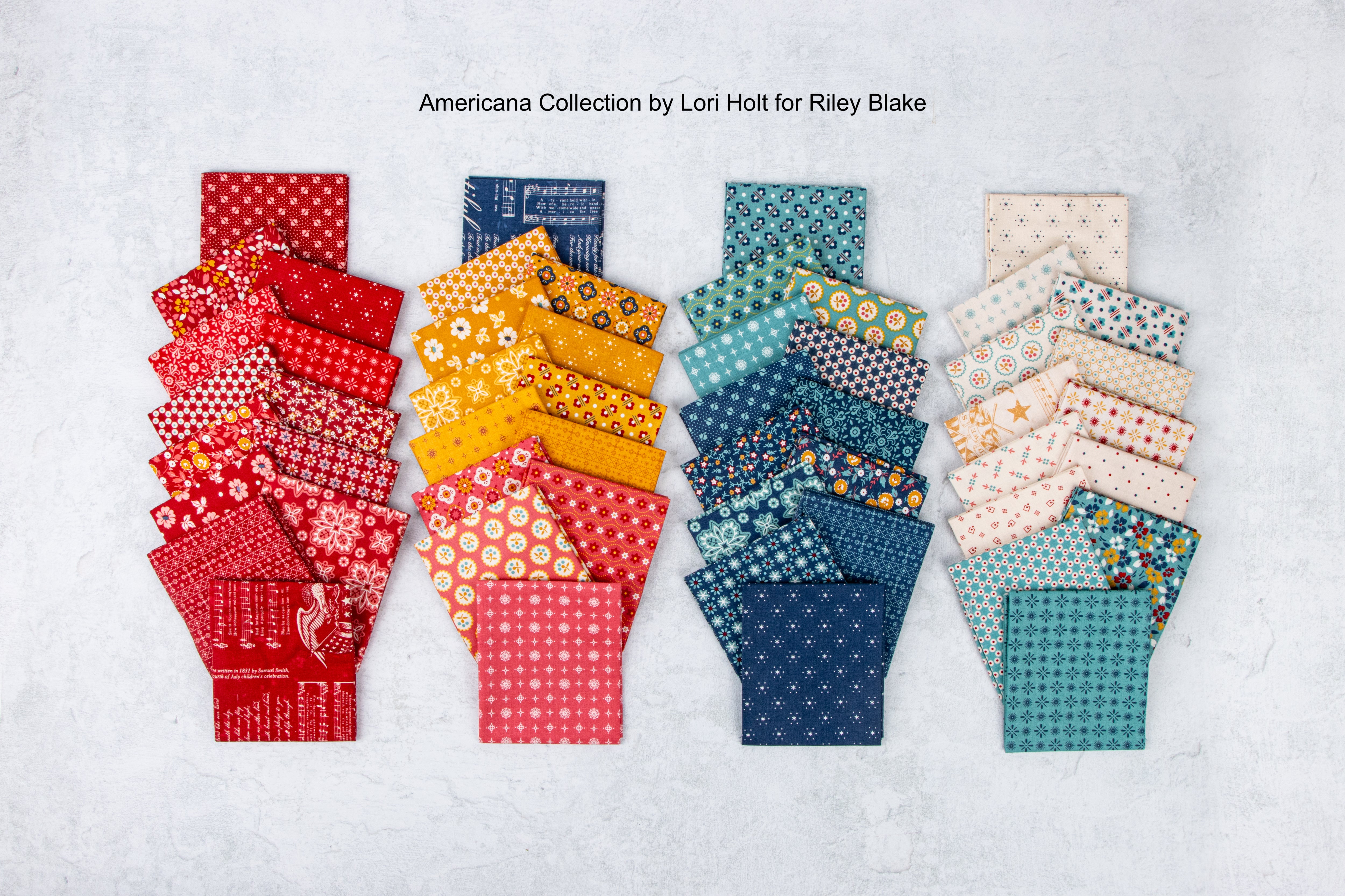 Americana | Liberty Berry by Lori Holt for Riley Blake | C16080-BERRY