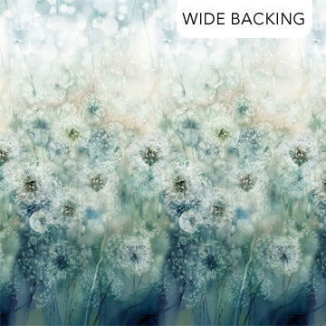 Whisper | 108" Wide Backing - Teal Multi by Deborah Edwards & Melanie Samra for Northcott | B28701-68