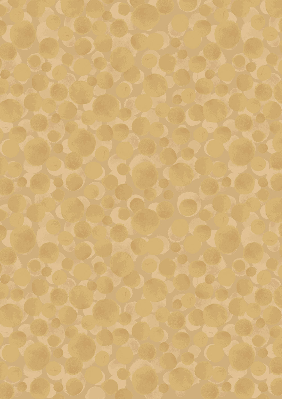 Bumbleberries - Gold Metallic (BB151) by Lewis & Irene - Cotton Blender