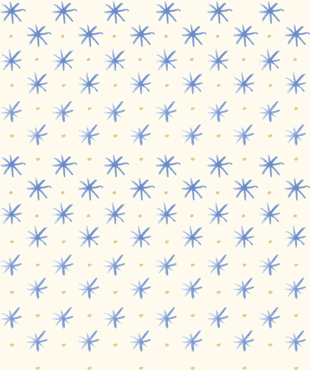 Flowers Collection | Stars - Cornflower by Bluebellgray for Lewis & Irene | BG039