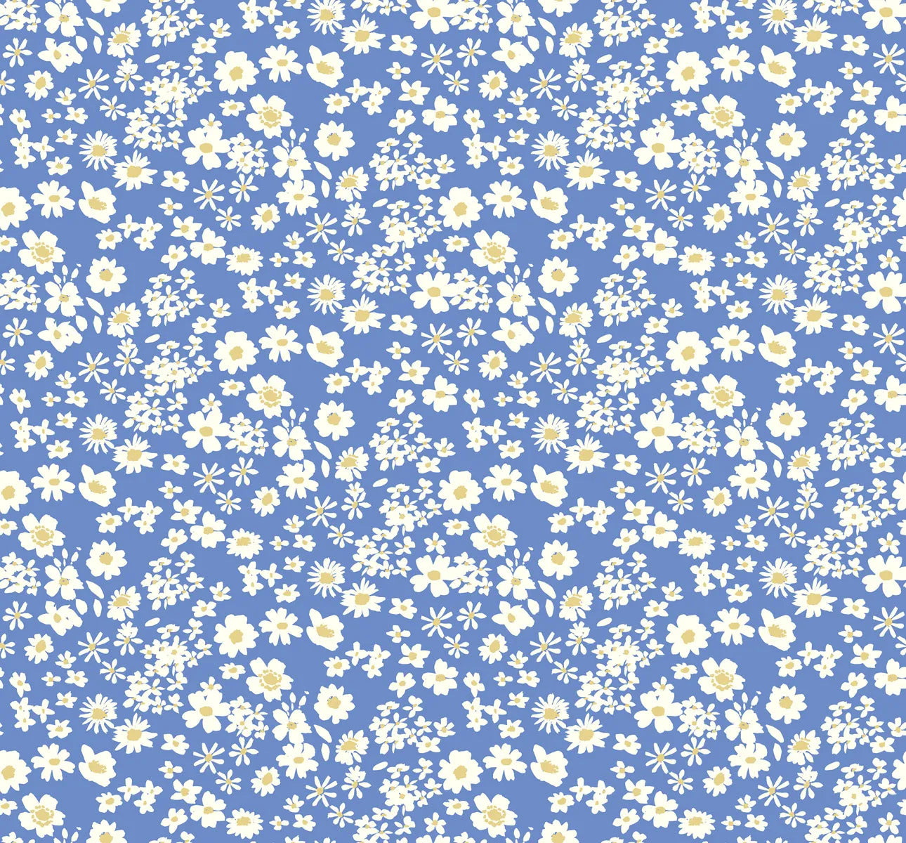 Flowers Collection | Ditsy - Cornflower by Bluebellgray for Lewis & Irene | BG042