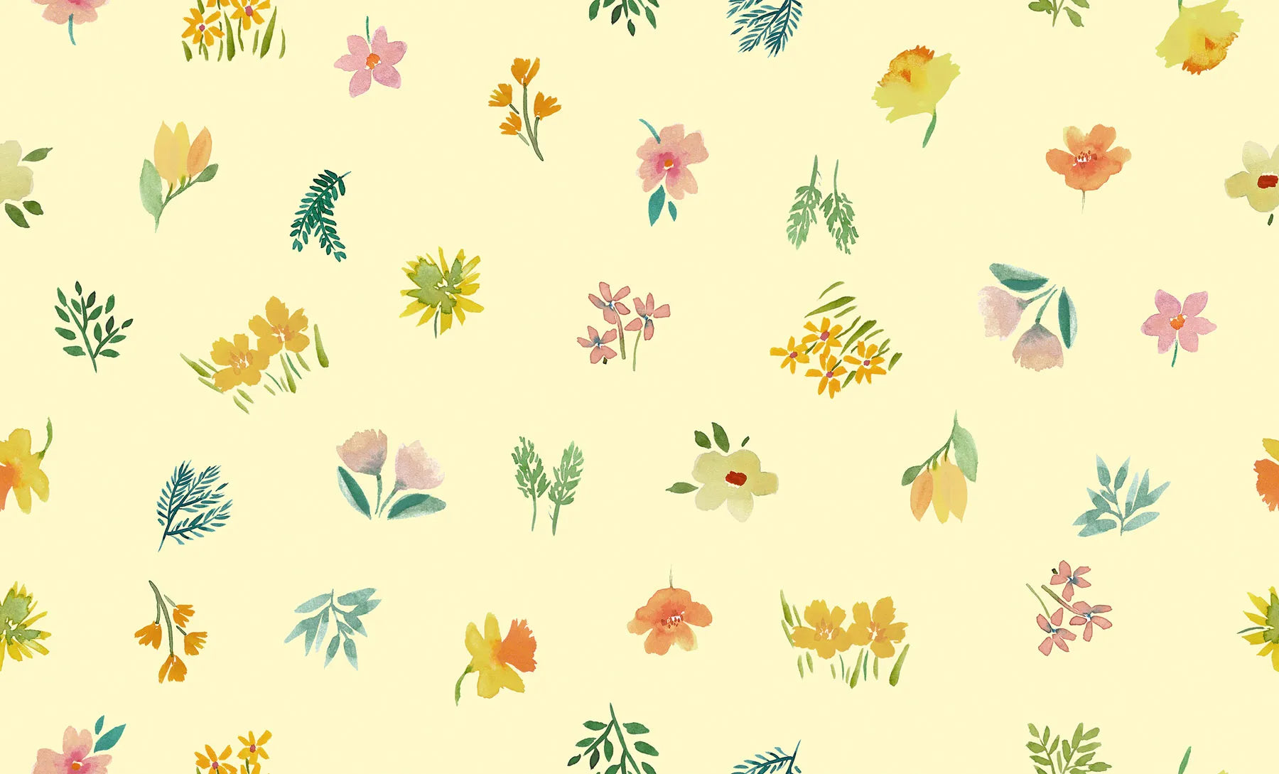 Flowers Collection | Dancing Flowers - Buttercup by Bluebellgray for Lewis & Irene | BG043