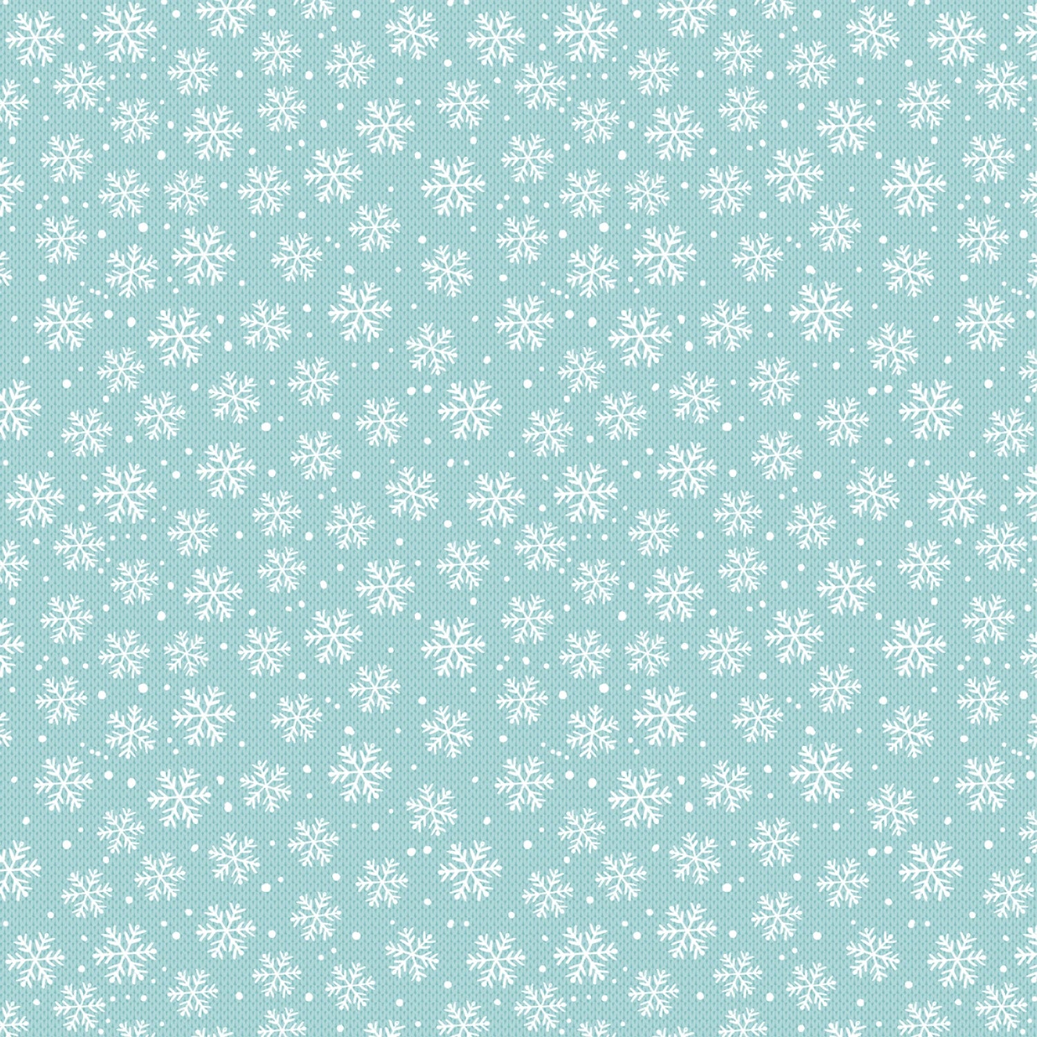 Snowmates | Ice Blue Snowflakes by Nidhi Wadhwa for Blank Quilting | 4917-11
