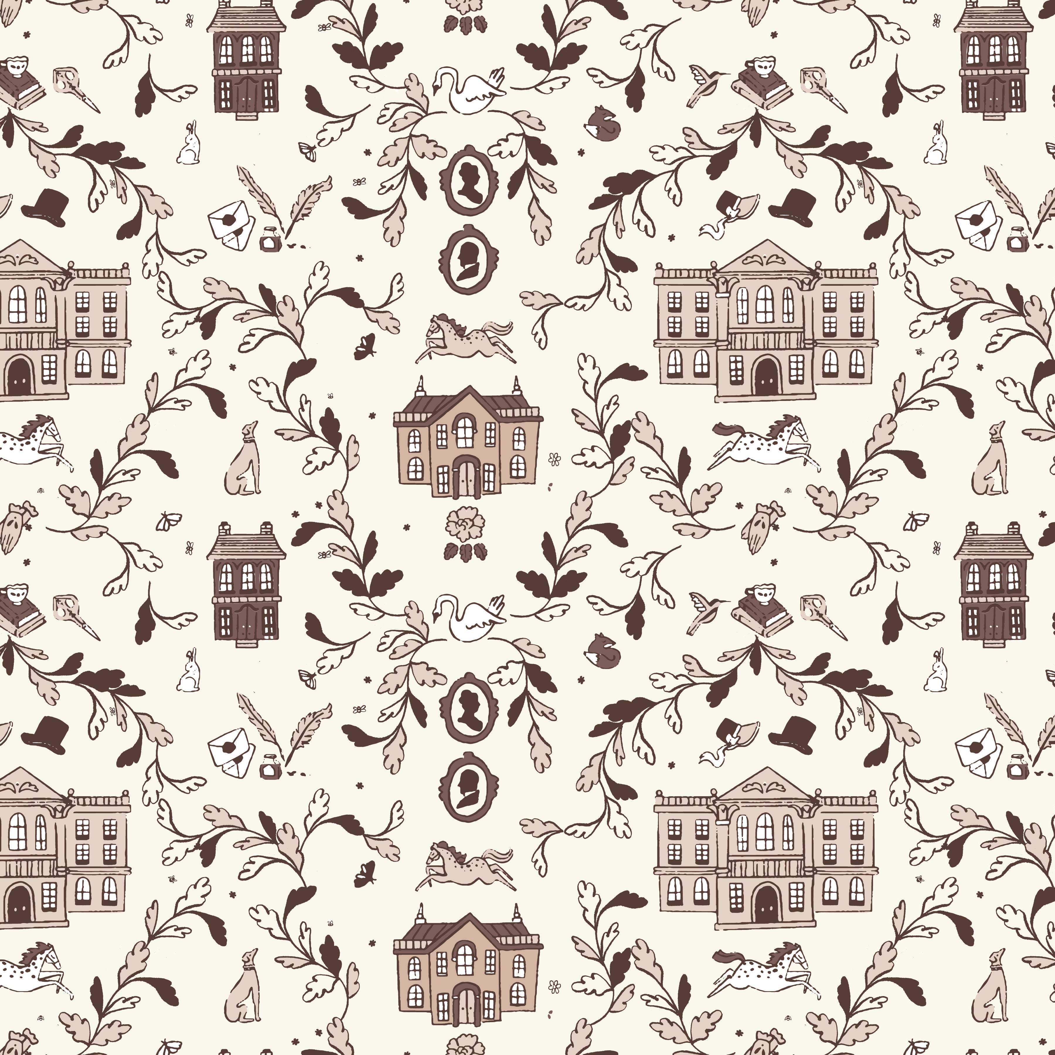 Pride & Prejudice | Pemberley Cream by Riley Blake Designs | C13770-CREAM