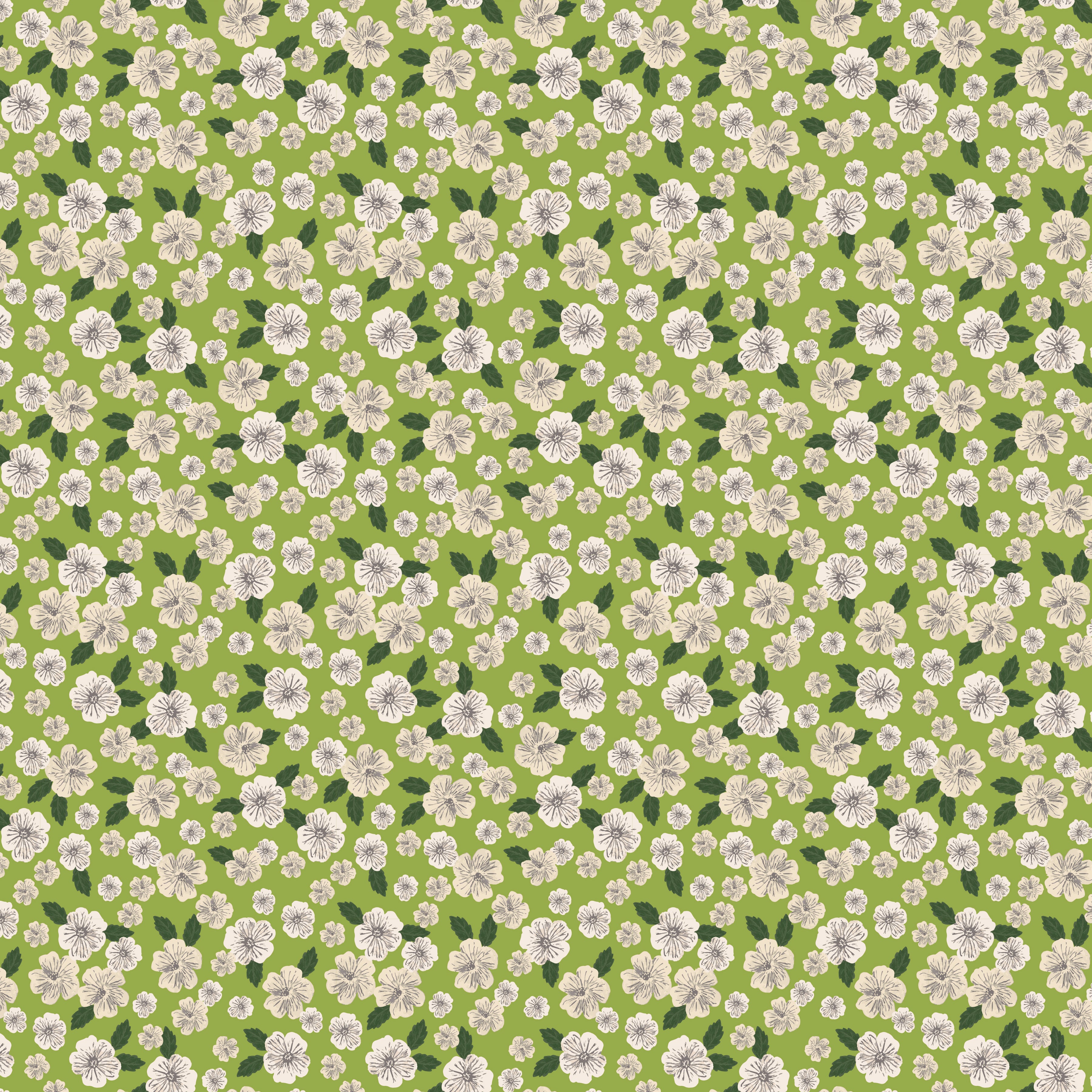 Floral Gardens | Fat Quarter Bundle by Royal Horticultural Society for Riley Blake | 19 pcs