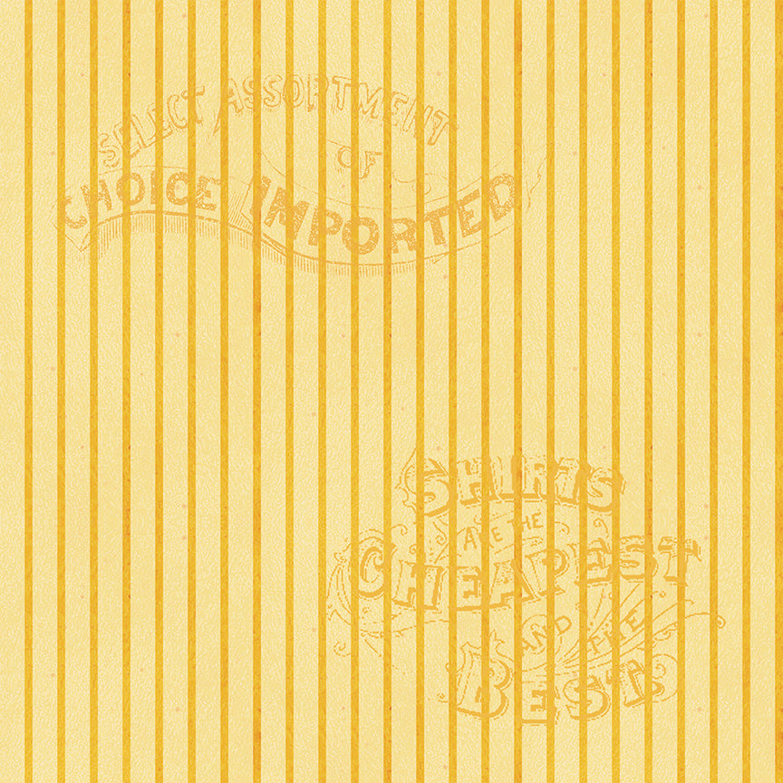 Pumpkin Patch | Silver Lining Stripe Yellow by J. Wecker Frisch for Riley Blake | C14581-YELLOW