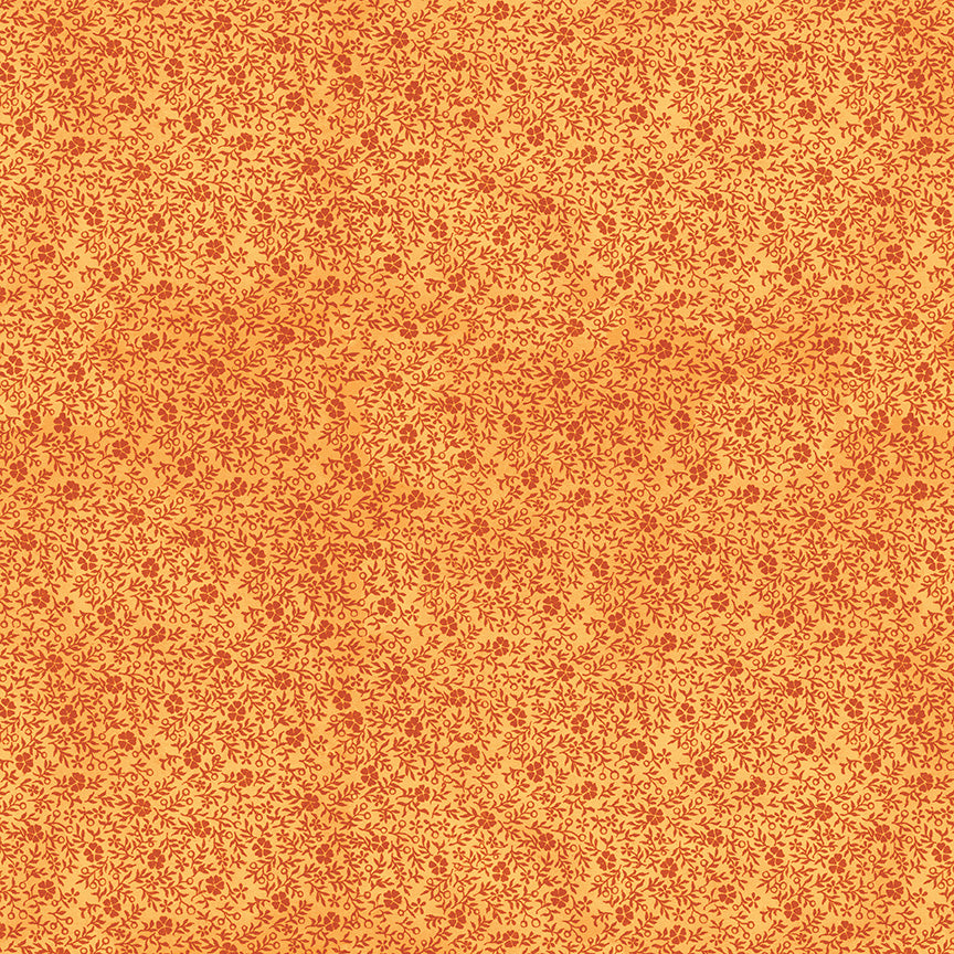 Pumpkin Patch | Inside Clover Orange by J. Wecker Frisch for Riley Blake | C14582-ORANGE