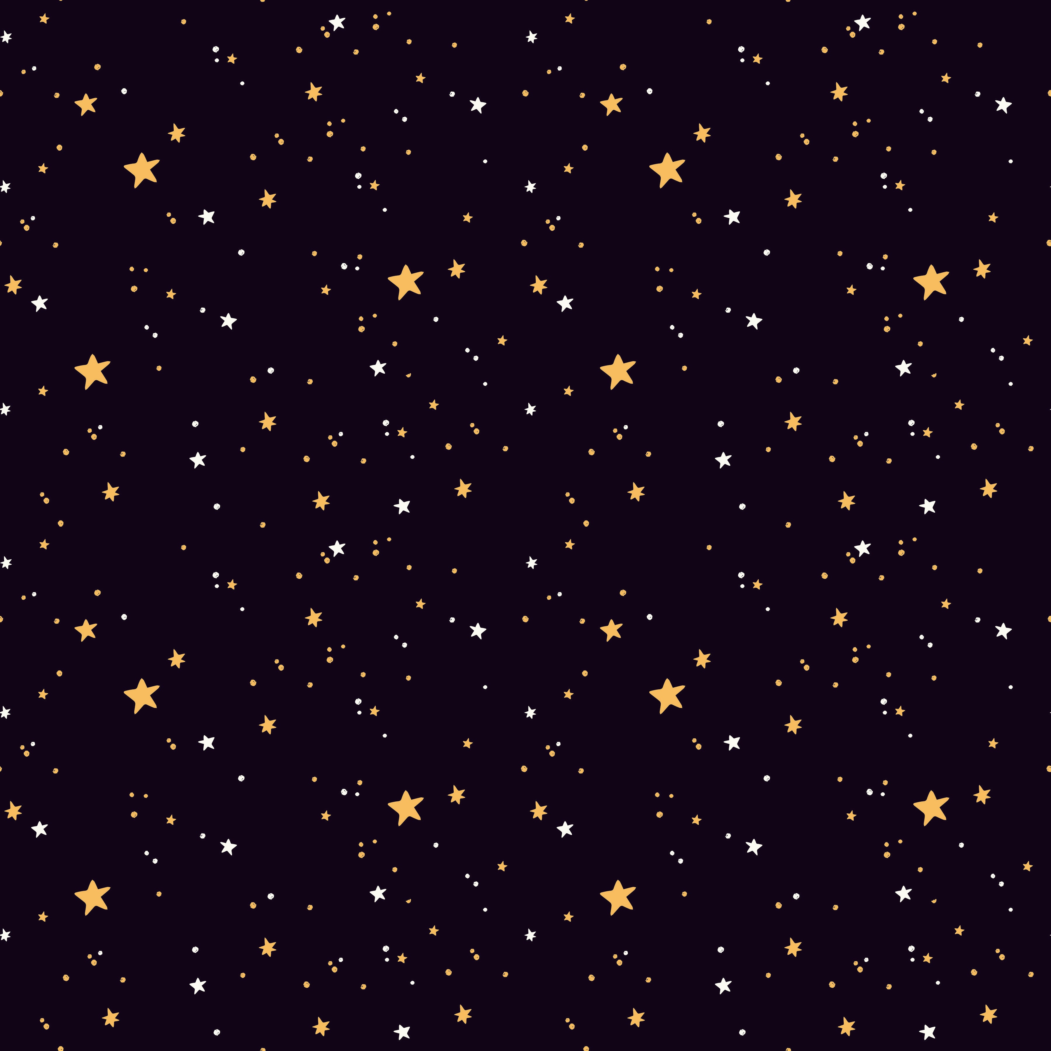 Sophisticated Halloween | Stars Black by My Mind's Eye for Riley Blake | C14623-BLACK