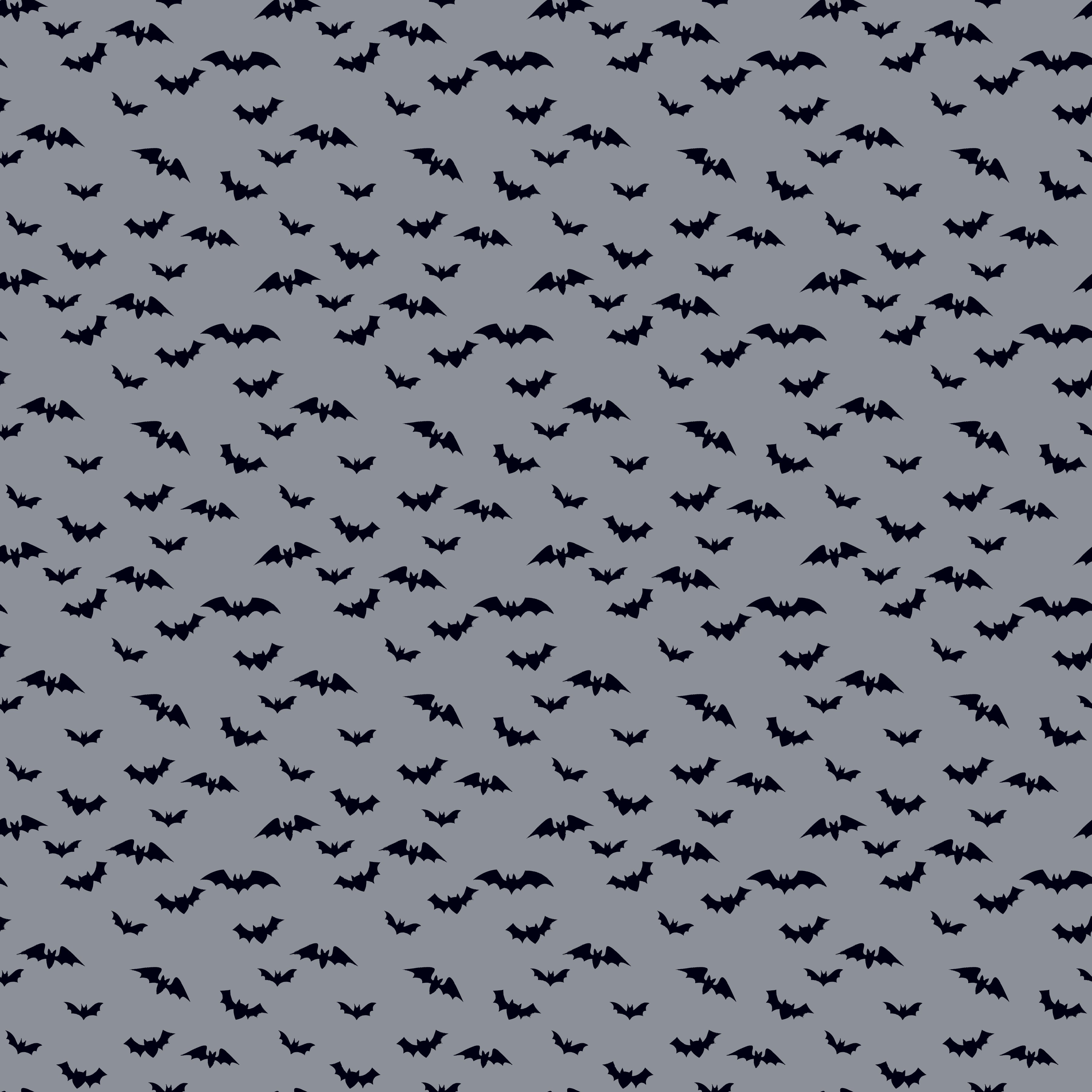 Sophisticated Halloween | Bats Fog by My Mind's Eye for Riley Blake | C14625-FOG