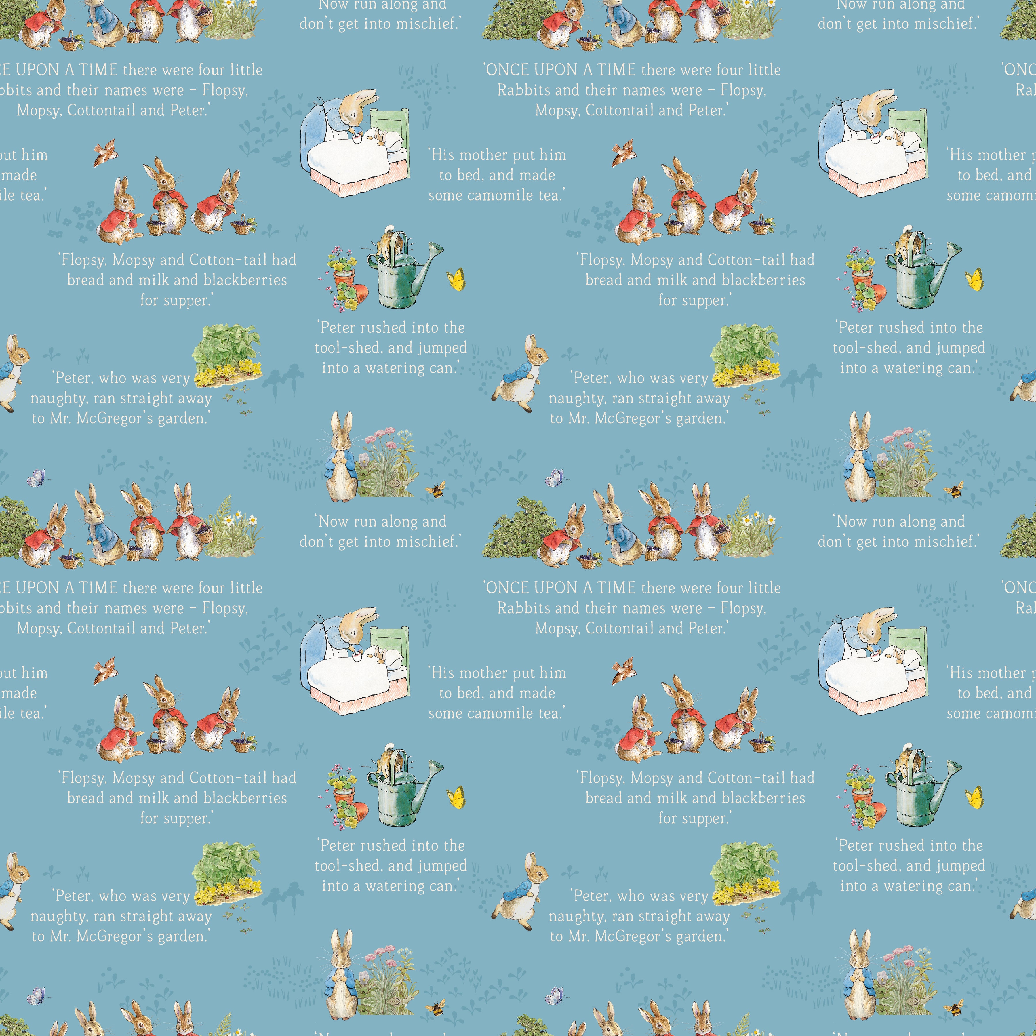 The Tale of Peter Rabbit | Fat Quarter Bundle by Beatrix Potter for Riley Blake | 15 pcs