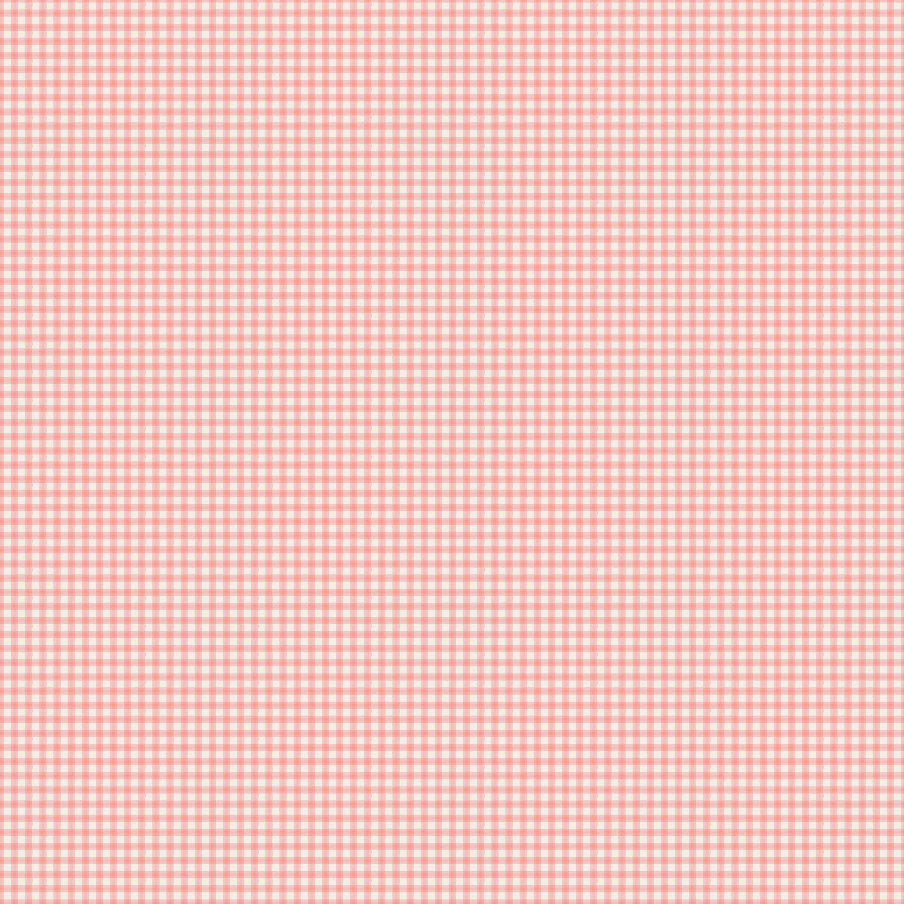 The Tale of Peter Rabbit | Gingham Coral by Beatrix Potter for Riley Blake | C14704-CORAL