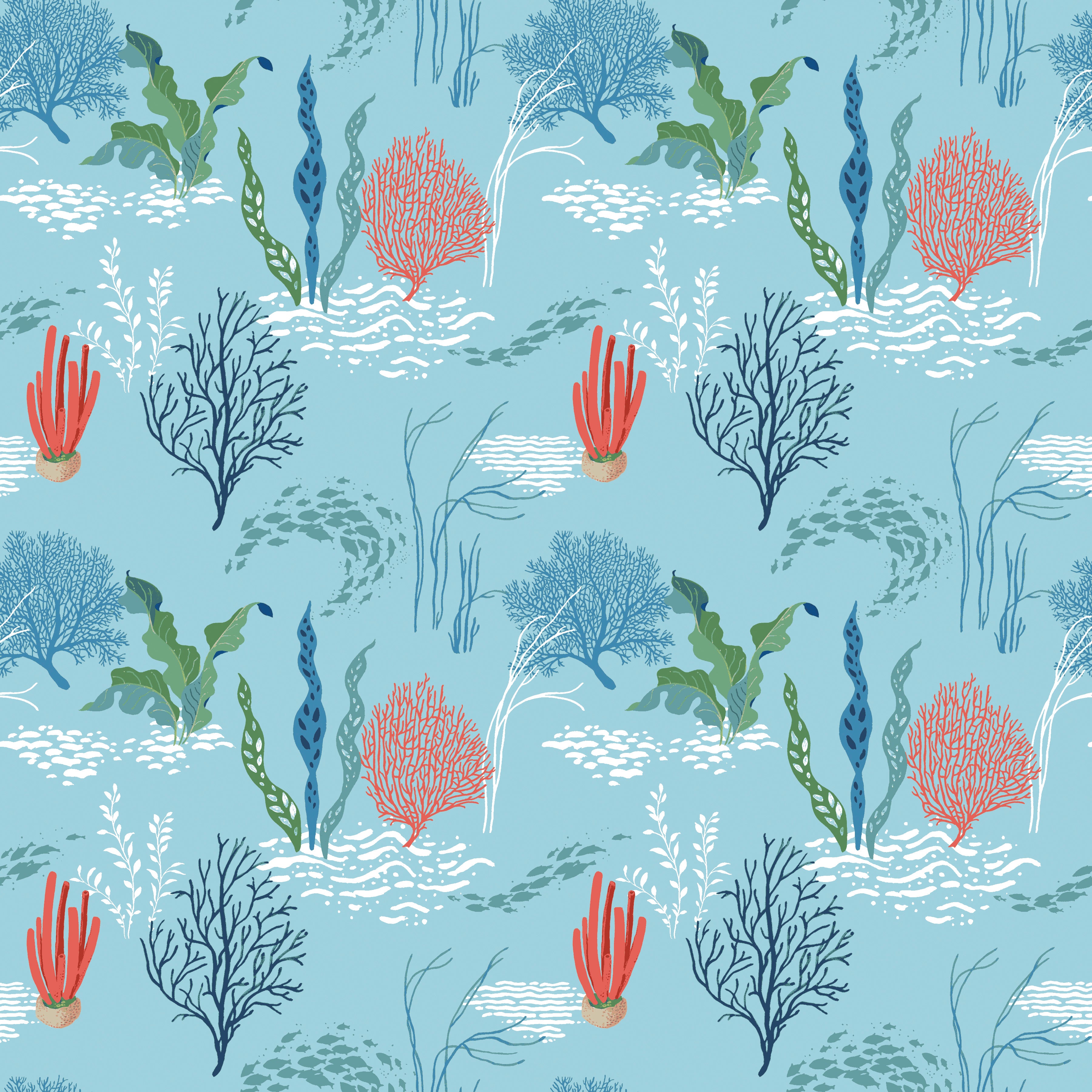 Free as the Ocean | 5" Charm Pack by Lisa Audit for Riley Blake | 42 pcs