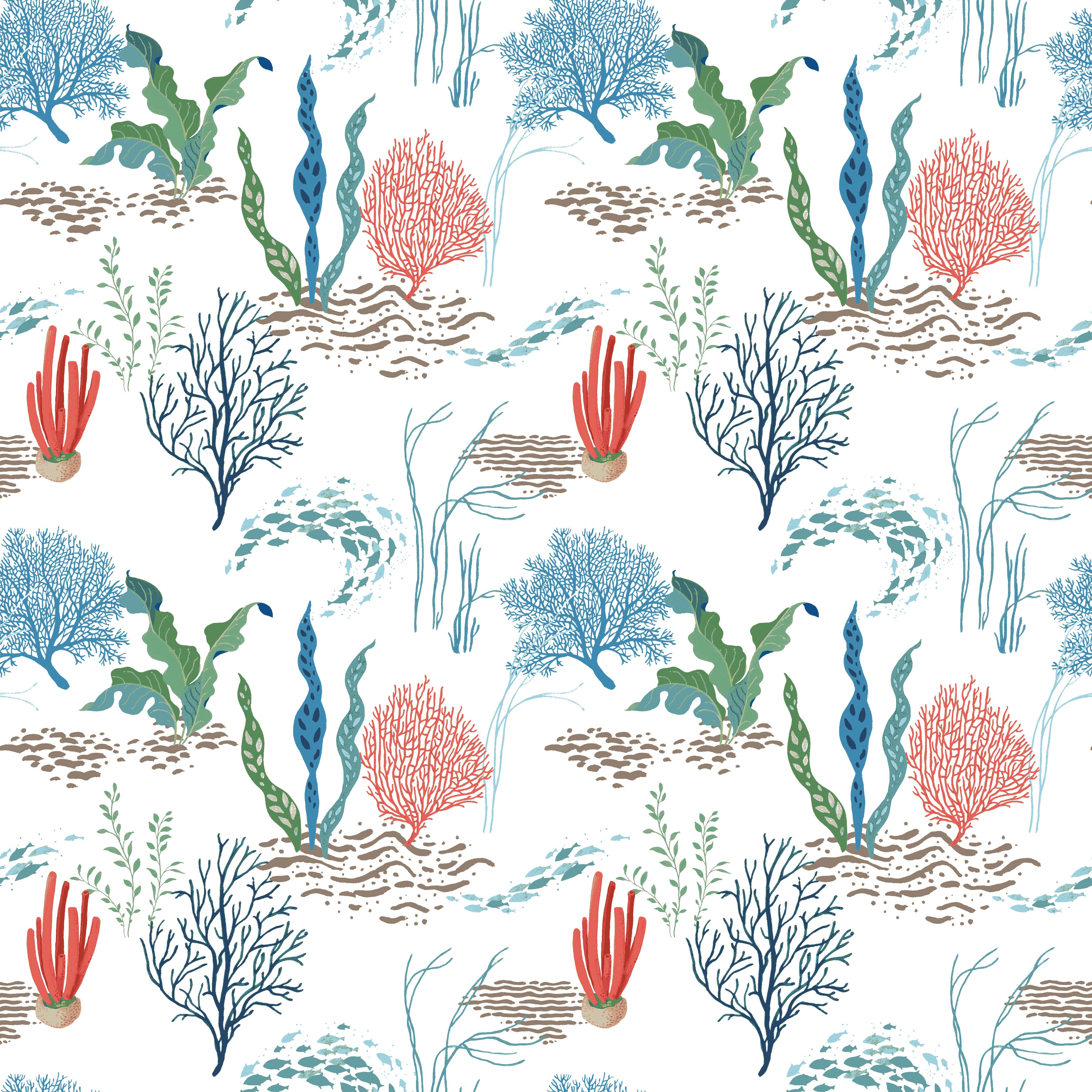 Free as the Ocean | 5" Charm Pack by Lisa Audit for Riley Blake | 42 pcs