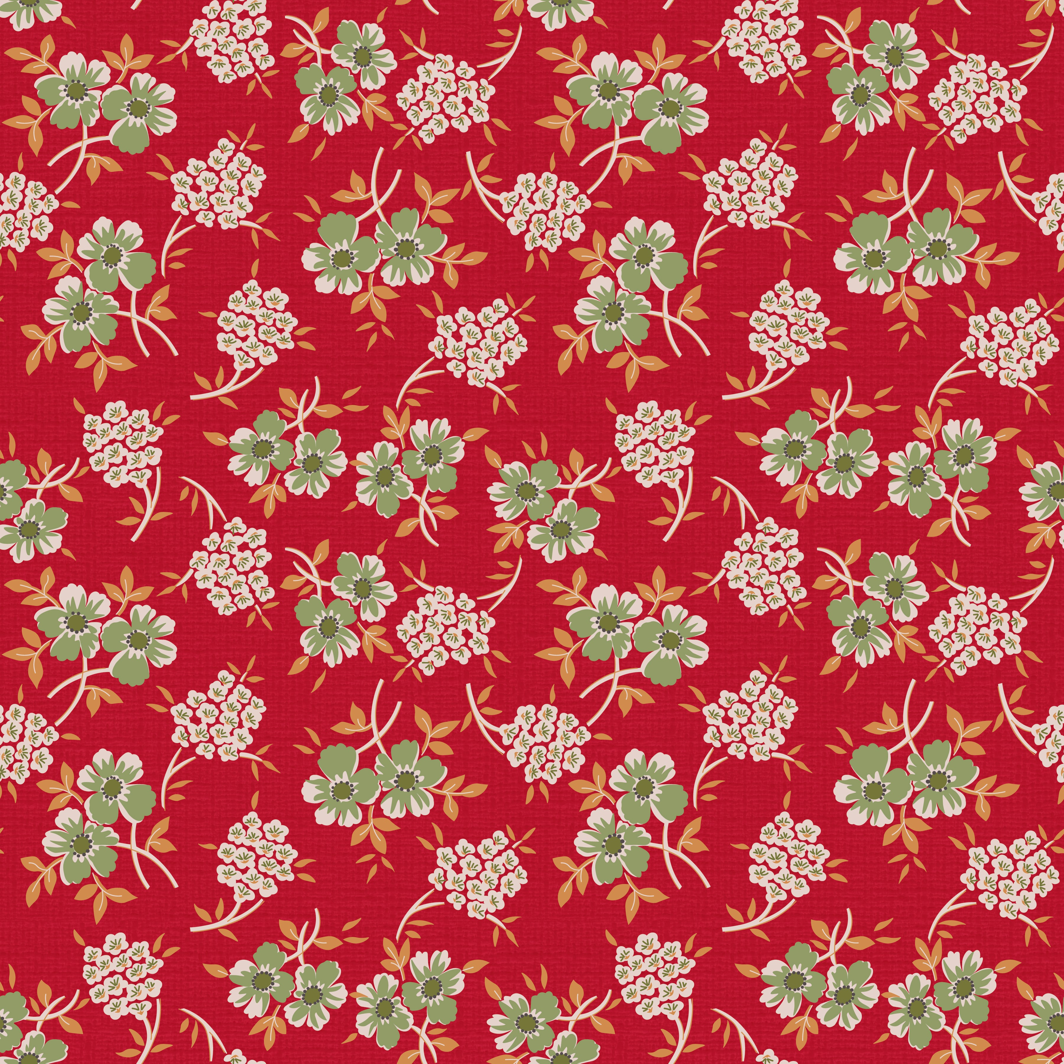 Home Town Holiday | Floral Schoolhouse by Lori Holt for Riley Blake | C14900-SCHOOL