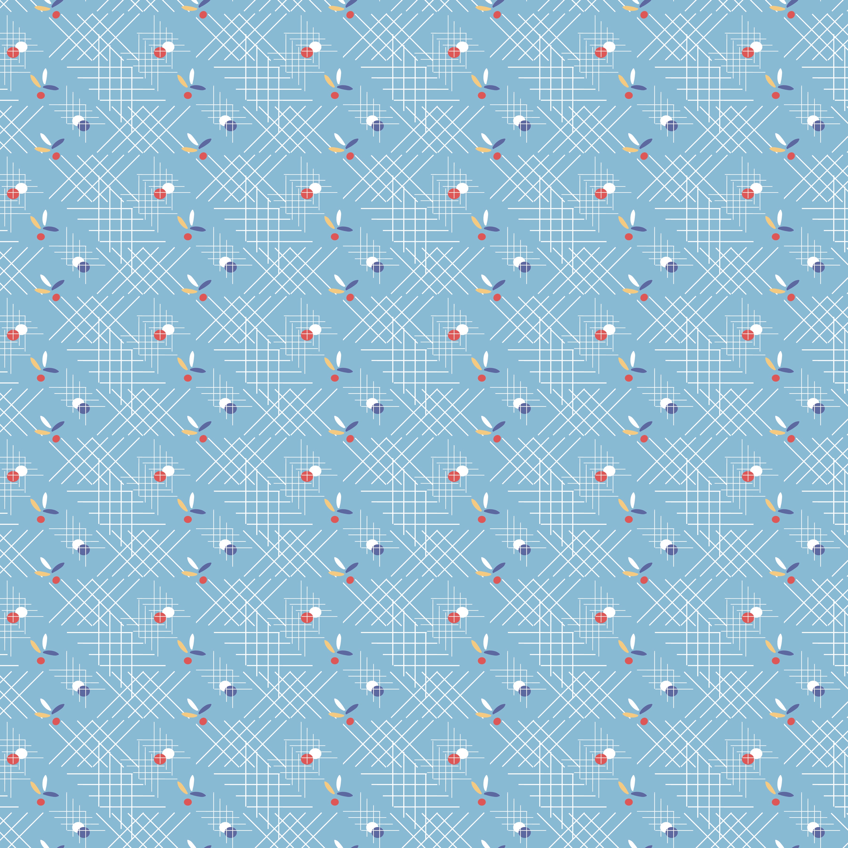 Always in Season | Criss-Cross Sky by American Jane for Riley Blake | C15106-SKY