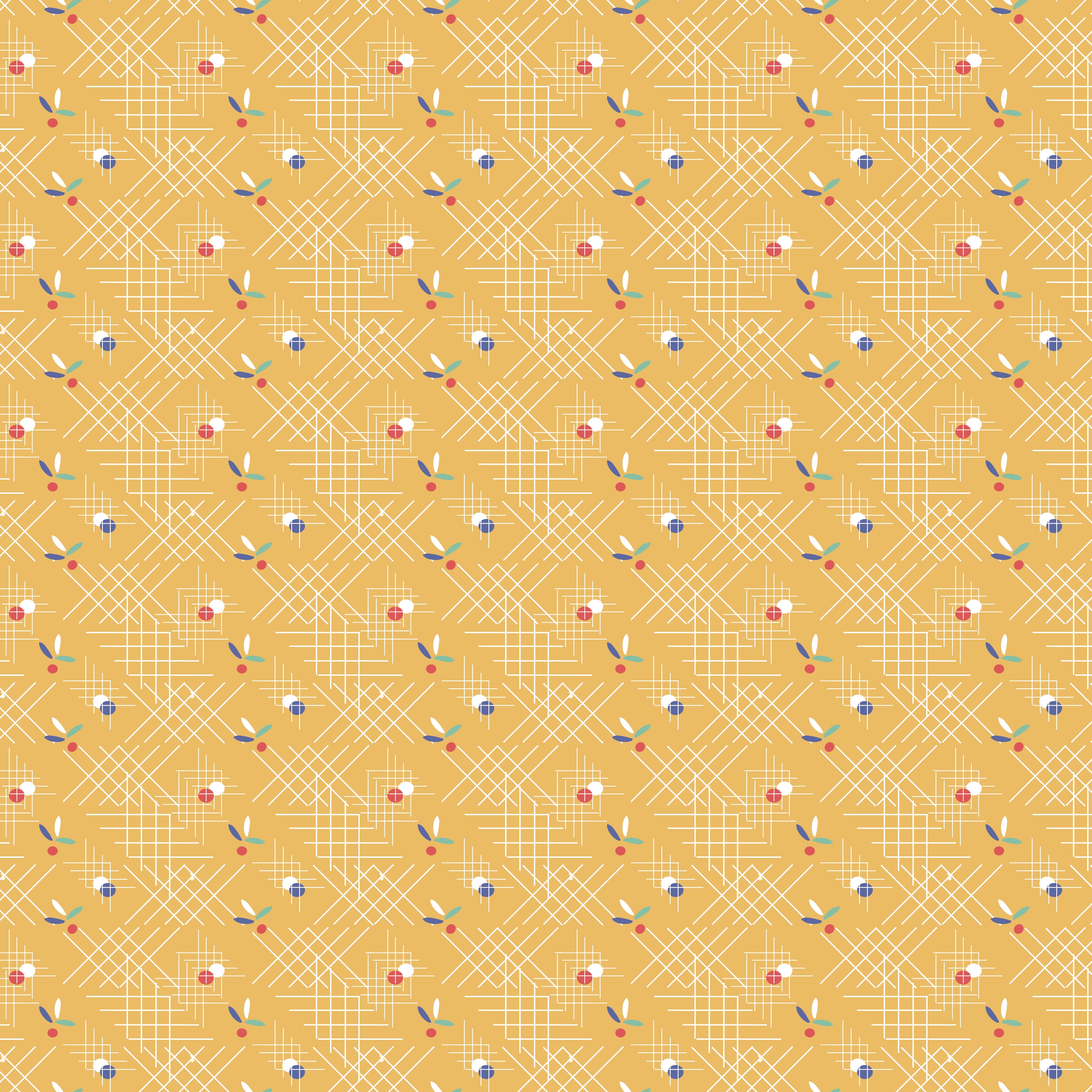 Always in Season | Criss-Cross Yellow by American Jane for Riley Blake | C15106-YELLOW