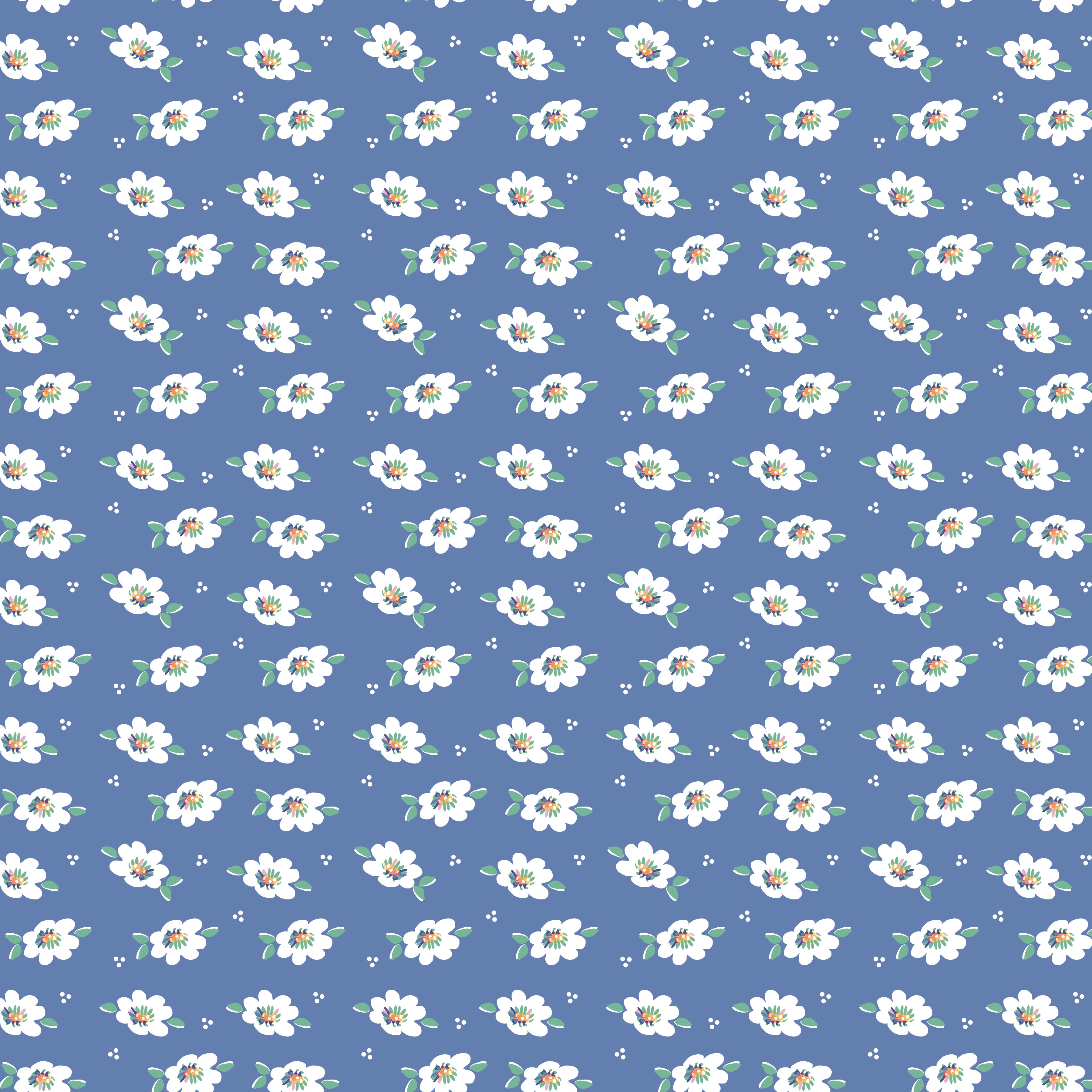 Always in Season | Lazy Daisy Blueberry by American Jane for Riley Blake | C15107-BLUEBERRY