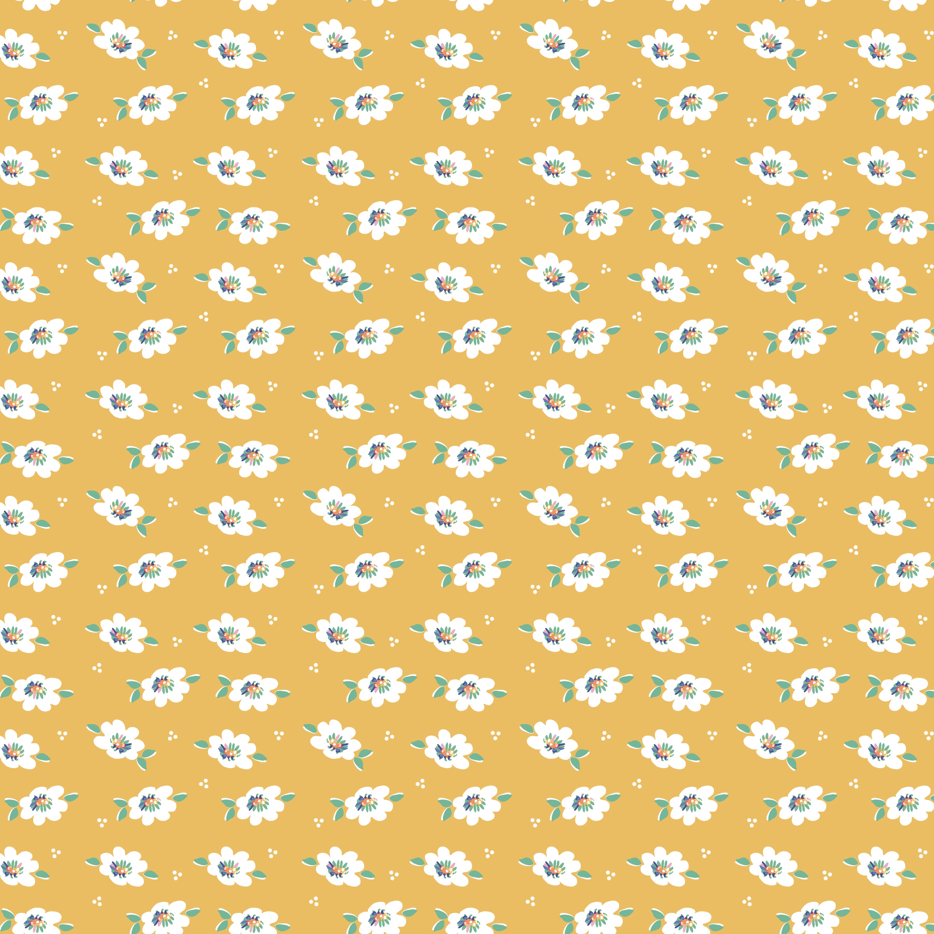 Always in Season | Lazy Daisy Yellow by American Jane for Riley Blake | C15107-YELLOW