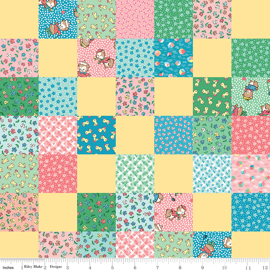 Playtime 30's | Cheater Print Multi by Lindsay Wilkes for Riley Blake | C15157-MULTI