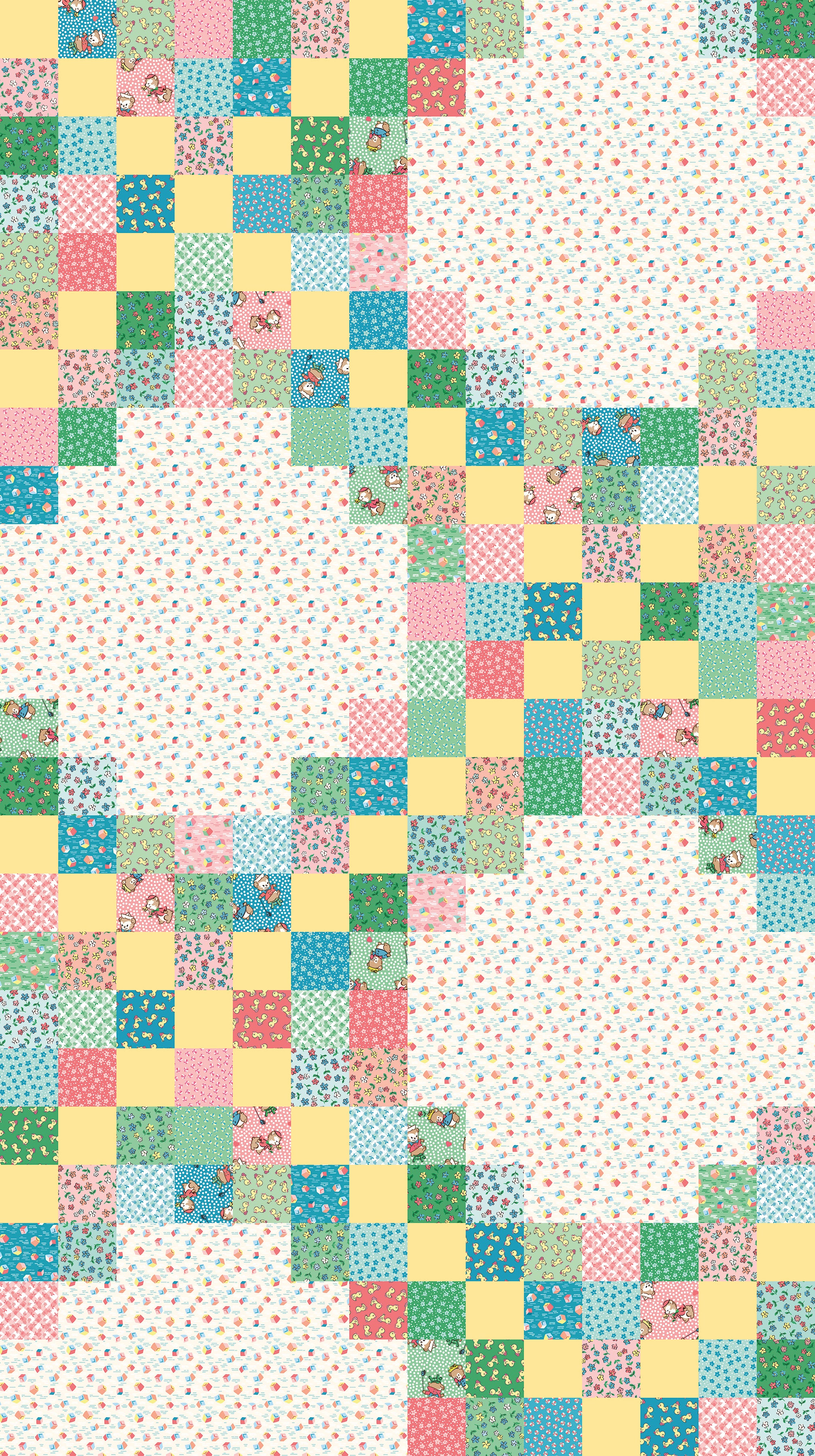 Playtime 30's | Cheater Print Multi by Lindsay Wilkes for Riley Blake | C15157-MULTI