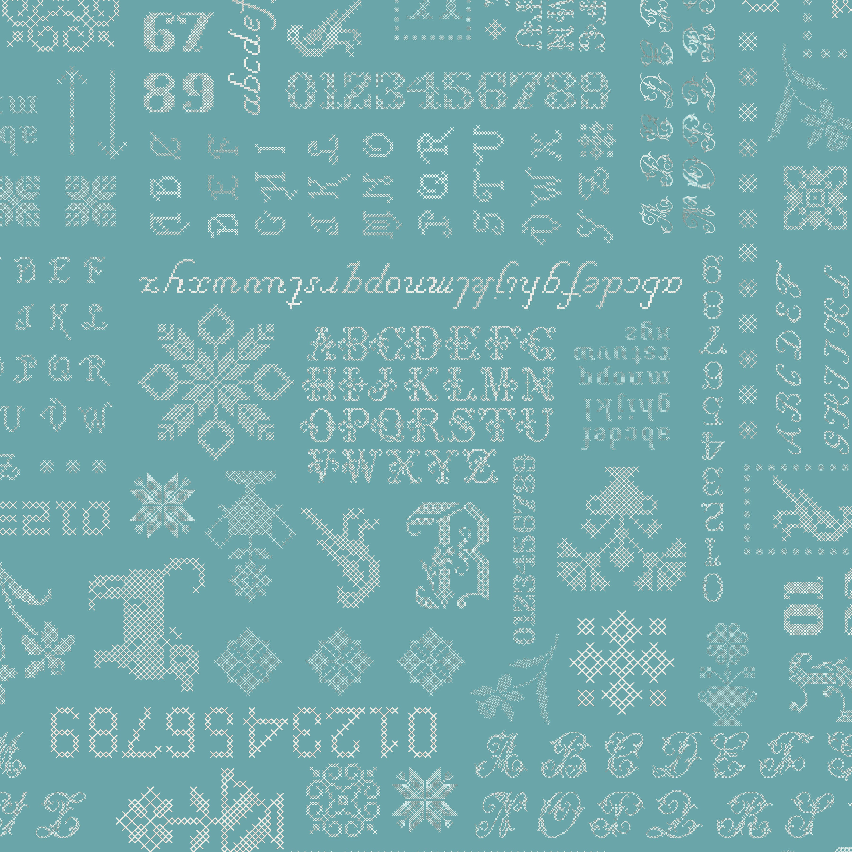 Piece & Plenty | Raindrop Sampler by Lori Holt for Riley Blake | C15872-RAINDROP