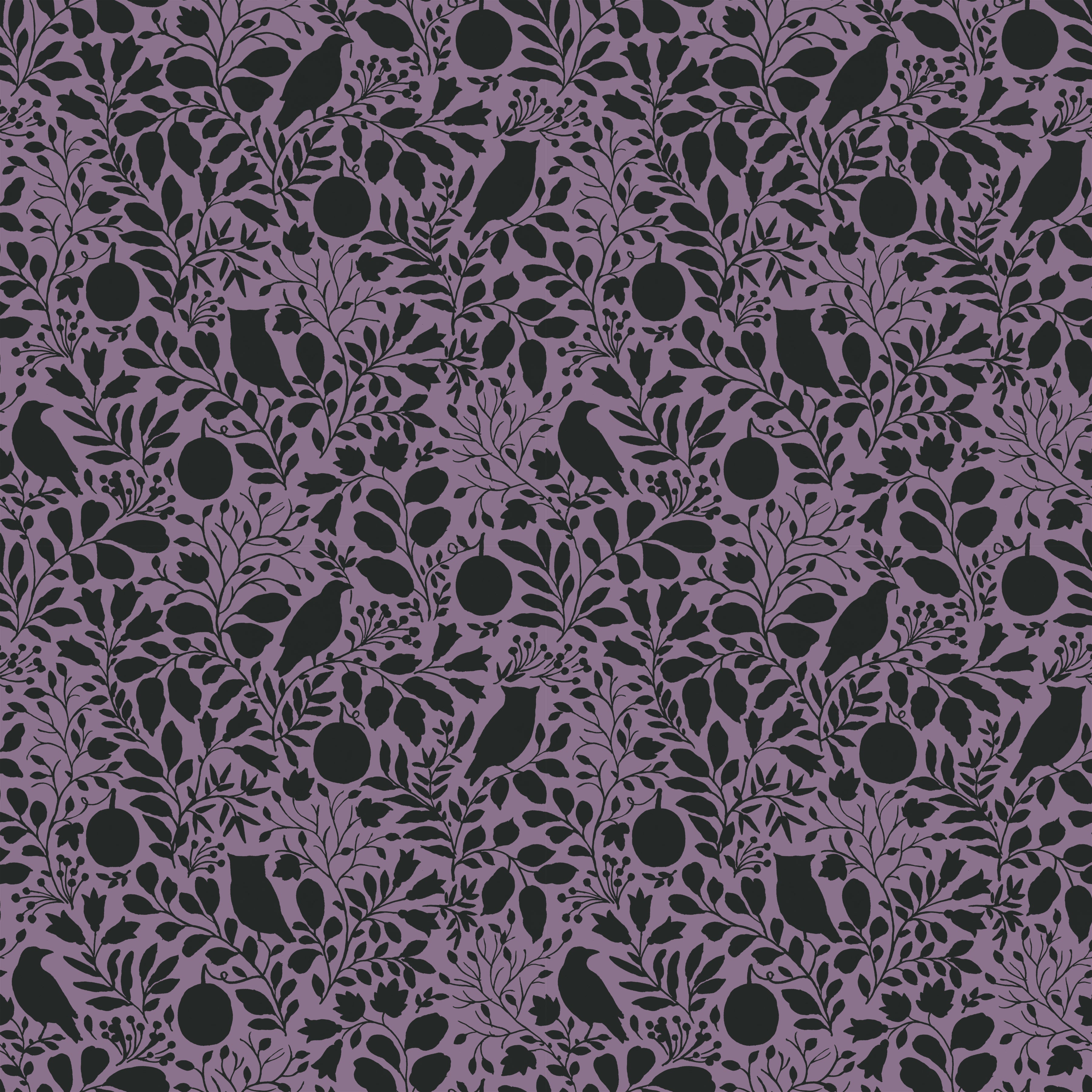 Trick or Treat | Silhouette Plum by Lisa Audit for Riley Blake Designs | C15963-PLUM