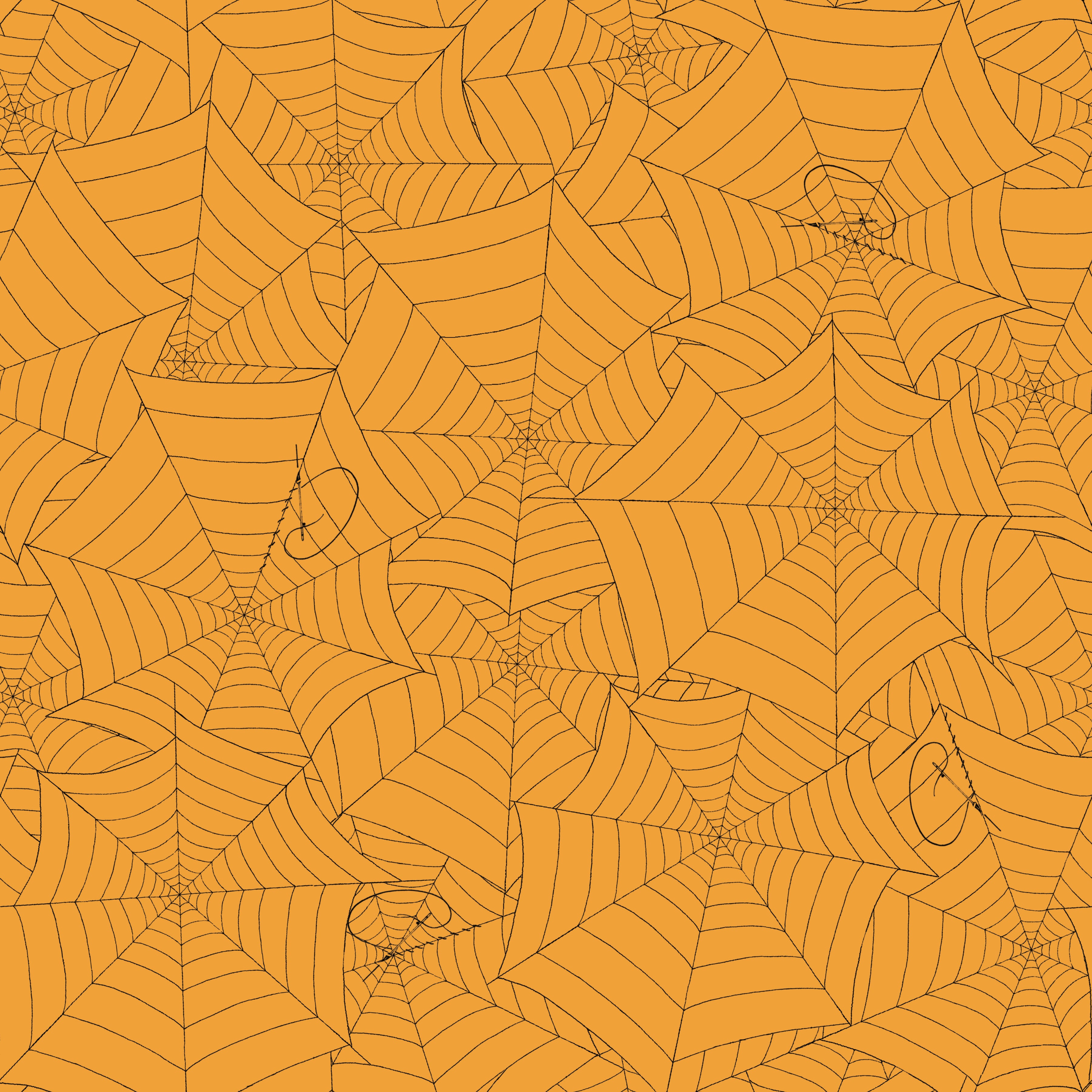 Costume Maker's Act II | Web Orange by J. Wecker Frisch for Riley Blake | C16011-ORANGE