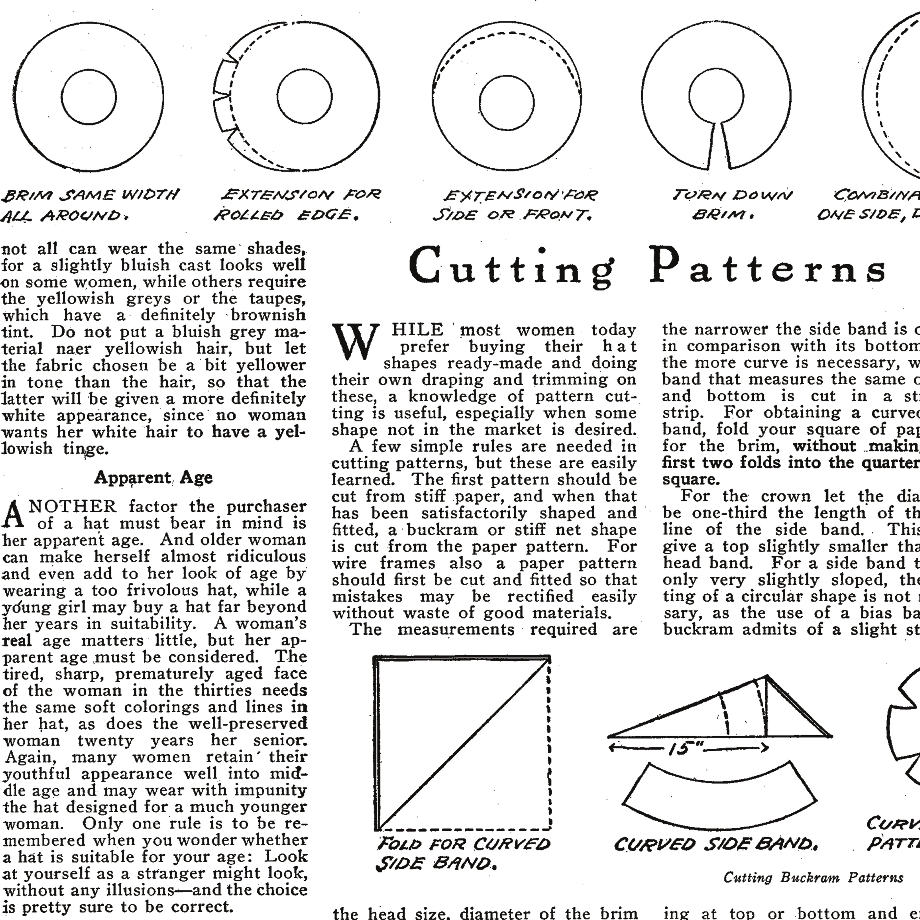 Costume Maker's Act II | Hat How To Text White by J. Wecker Frisch for Riley Blake | C16013-WHITE