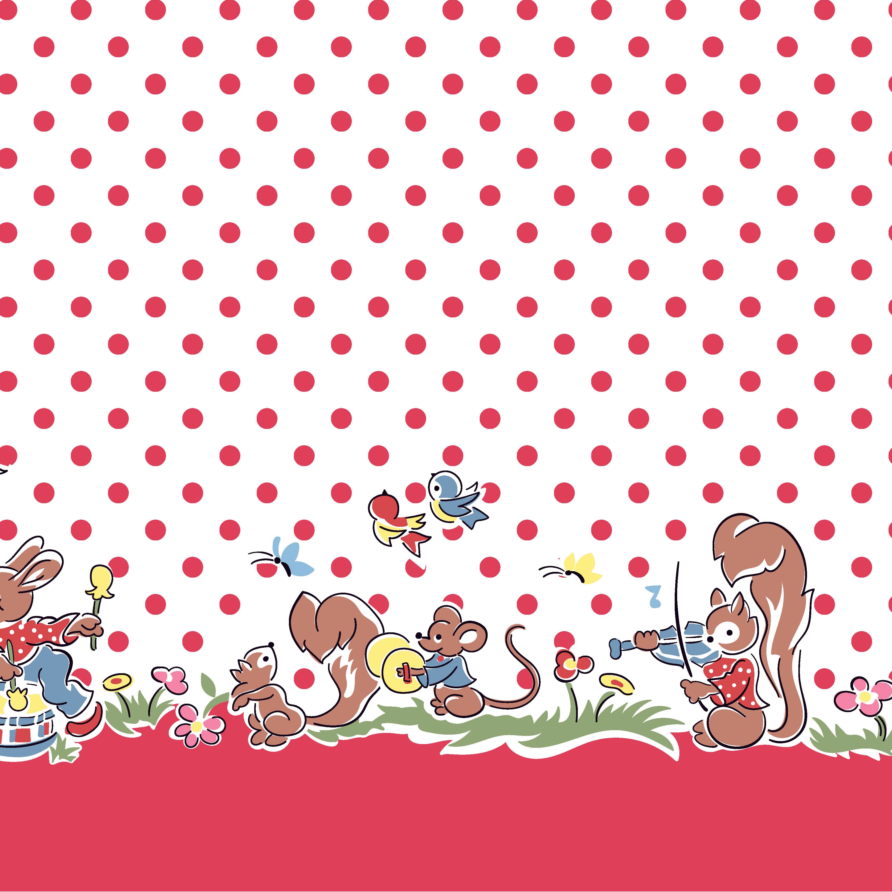 Love Notes | Border Print White by Linsday Wilkes for Riley Blake | C16387-WHITE