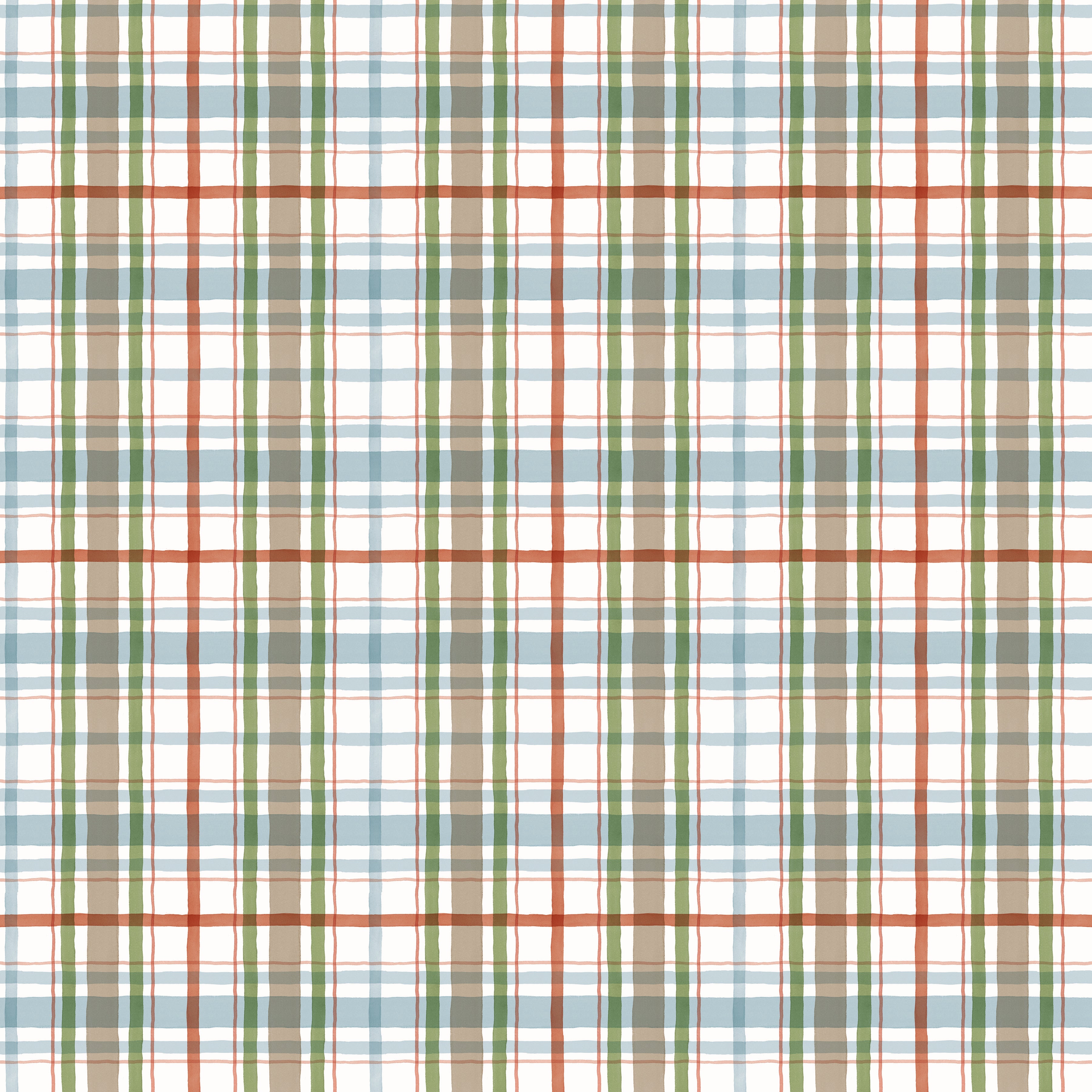 Santa's Tree Farm | Plaid Snowy by Lisa Audit for Riley Blake Designs | C16453-SNOWY