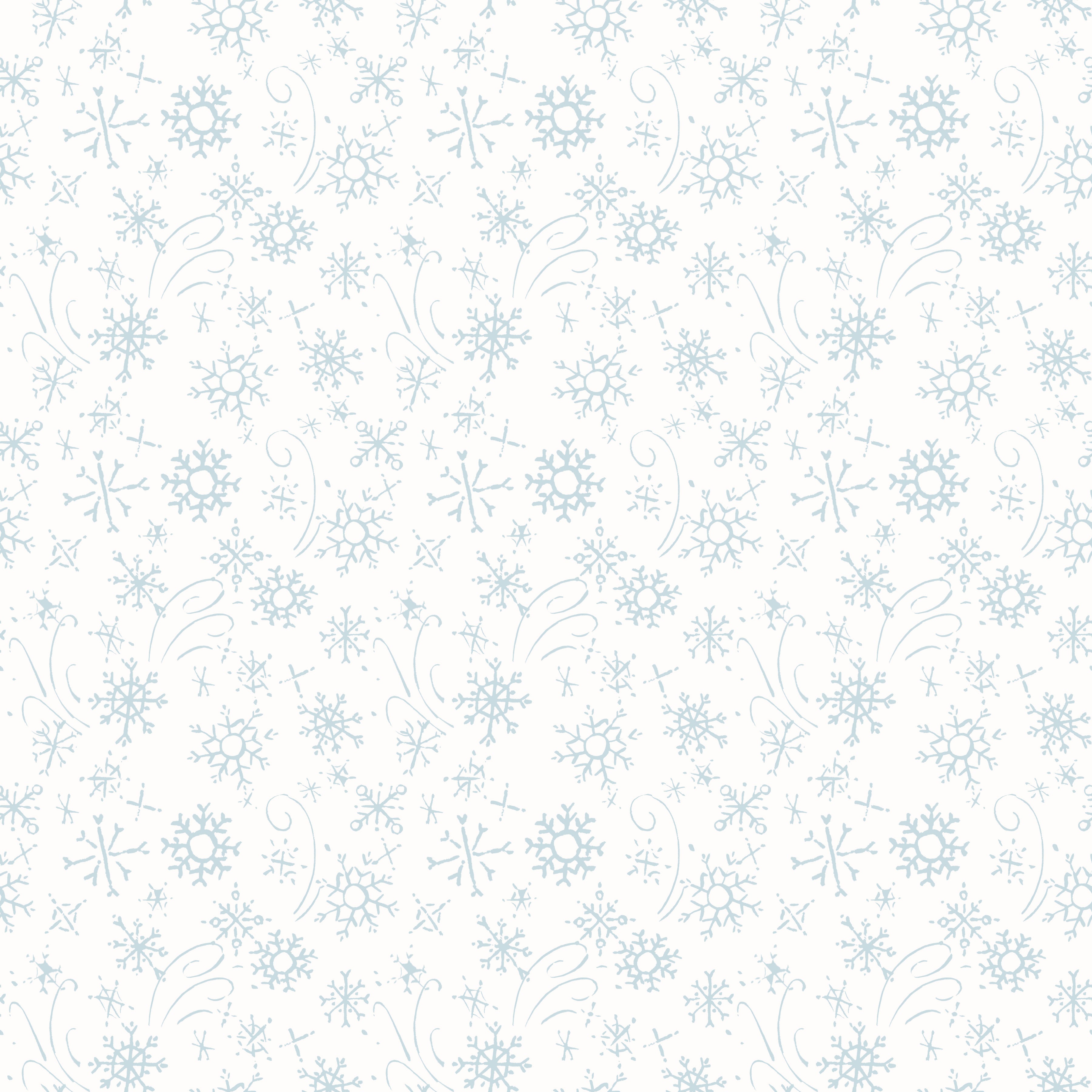 Santa's Tree Farm | Snowflakes Snowy by Lisa Audit for Riley Blake Designs | C16454-SNOWY