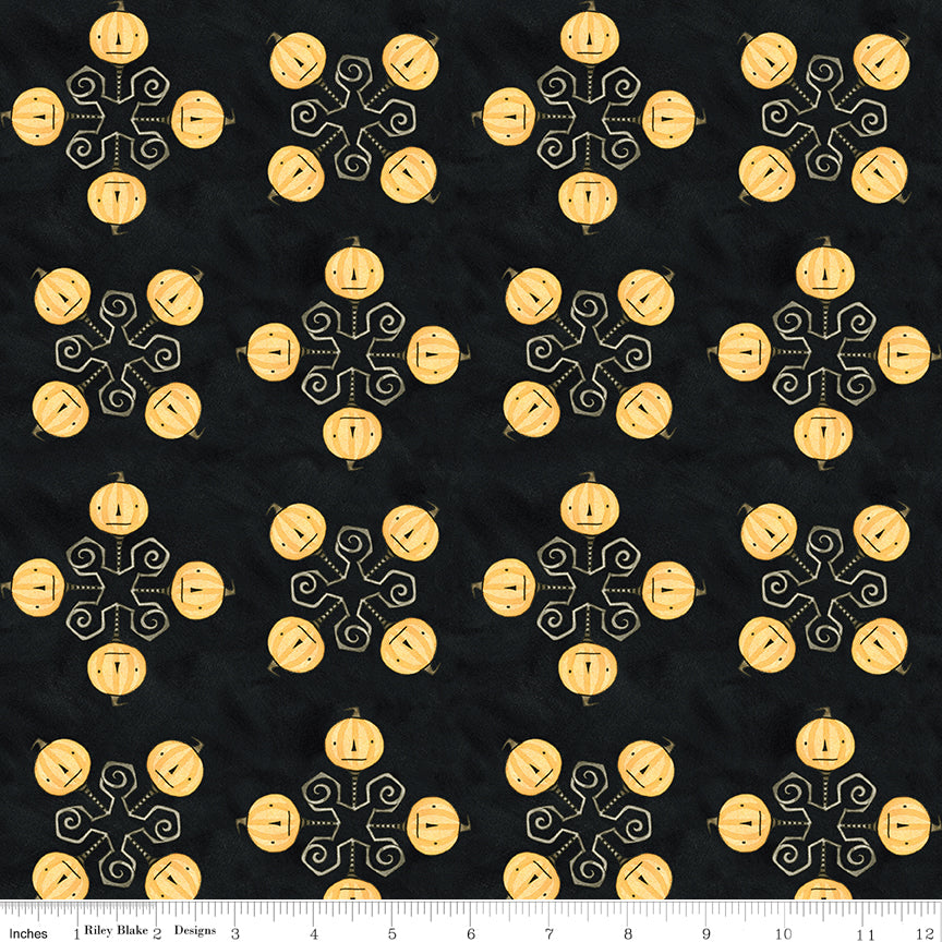 Spooky | Jacks Black by Teresa Kogut for Riley Blake | C17576-BLACK