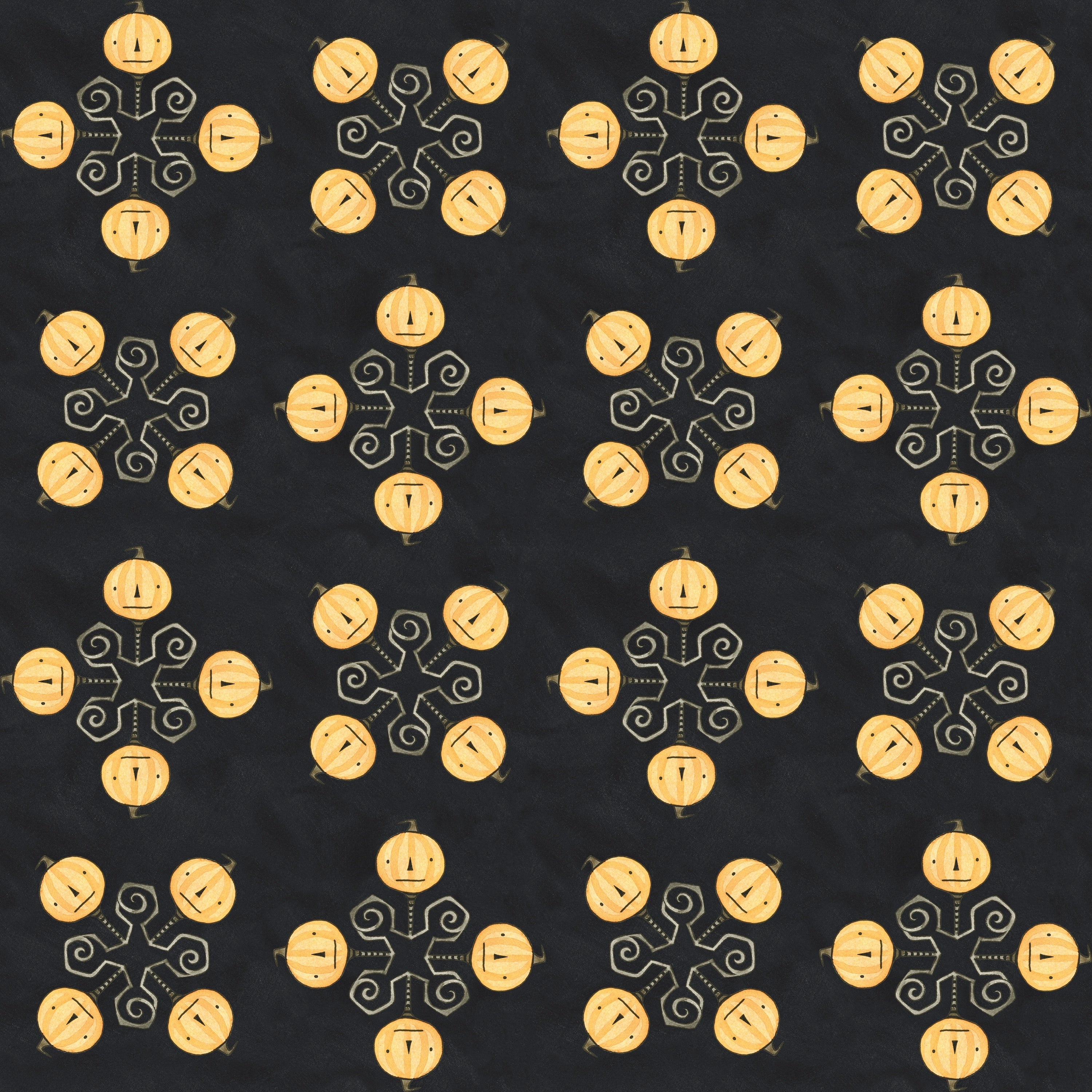 Spooky | Jacks Black by Teresa Kogut for Riley Blake | C17576-BLACK
