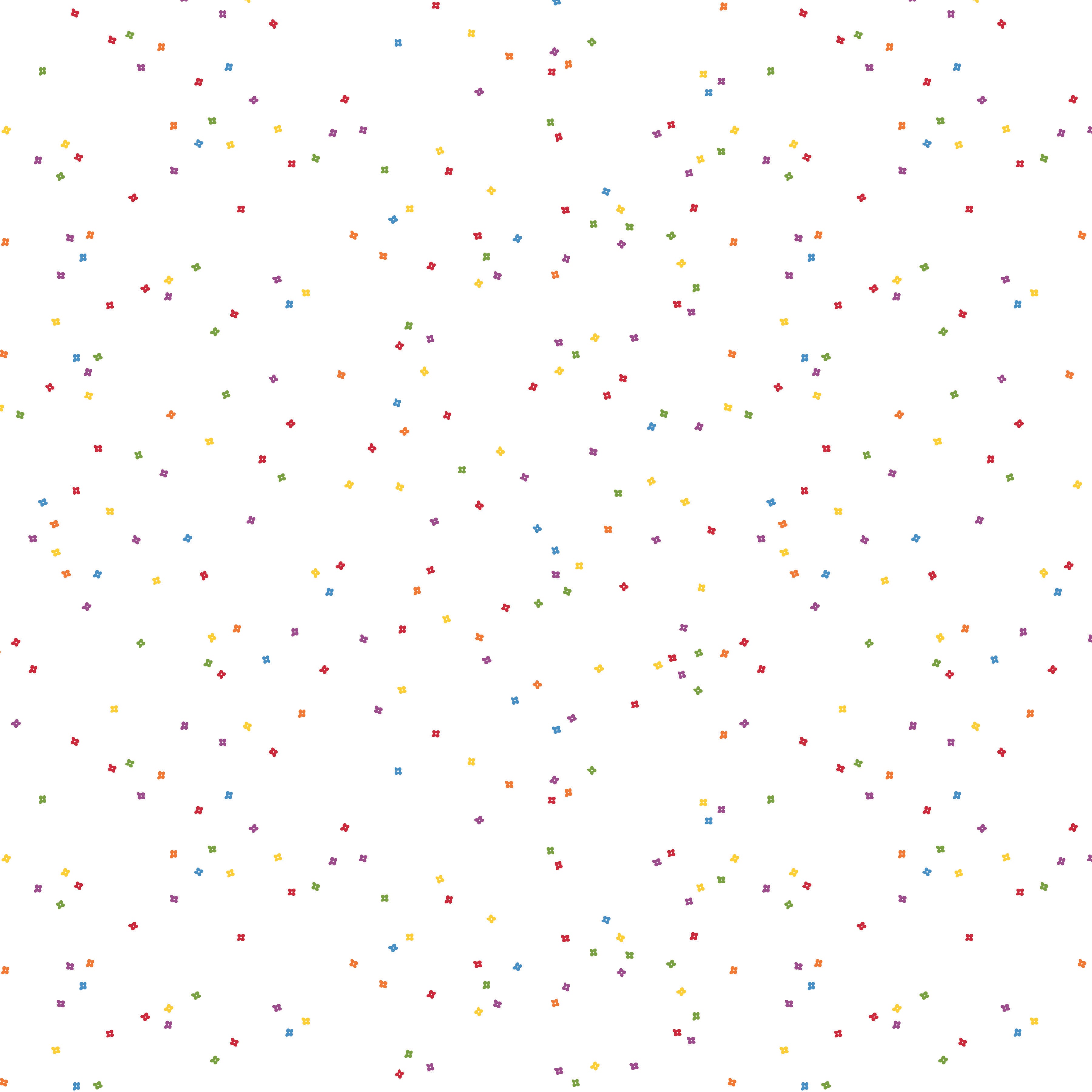 Blossom | Rainbow on White by Christopher Thompson for Riley Blake | C730-RAINBOW