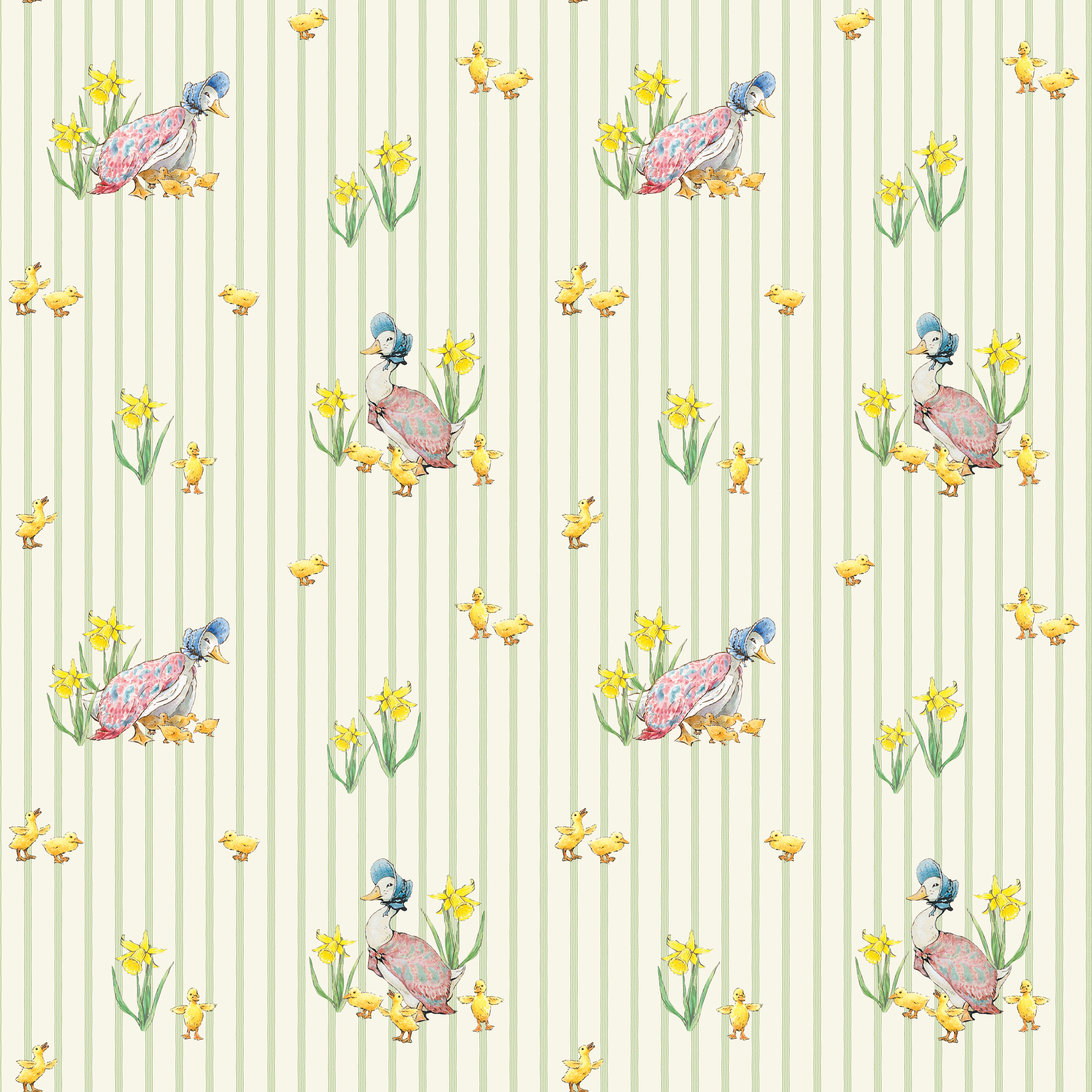 Peter Rabbit & Friends | Duck Stripe Cloud by Beatrix Potter for Riley Blake | CD15862-CLOUD