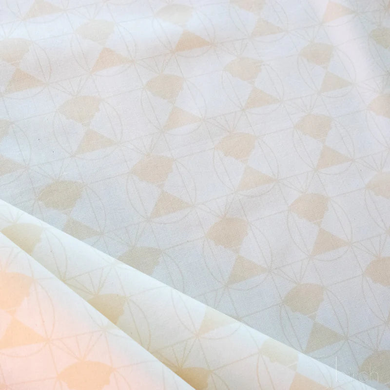 End Papers | Chickadee Cream by Charley Harper for Birch Fabrics | CH-436-CREAM | 100% Organic Cotton