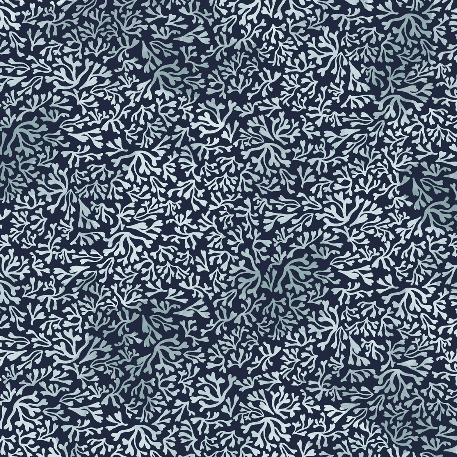Celestial Seasons | Packed Flourishes - Navy by Jacqueline Wild for P&B Textiles | CSEA5992-NLT