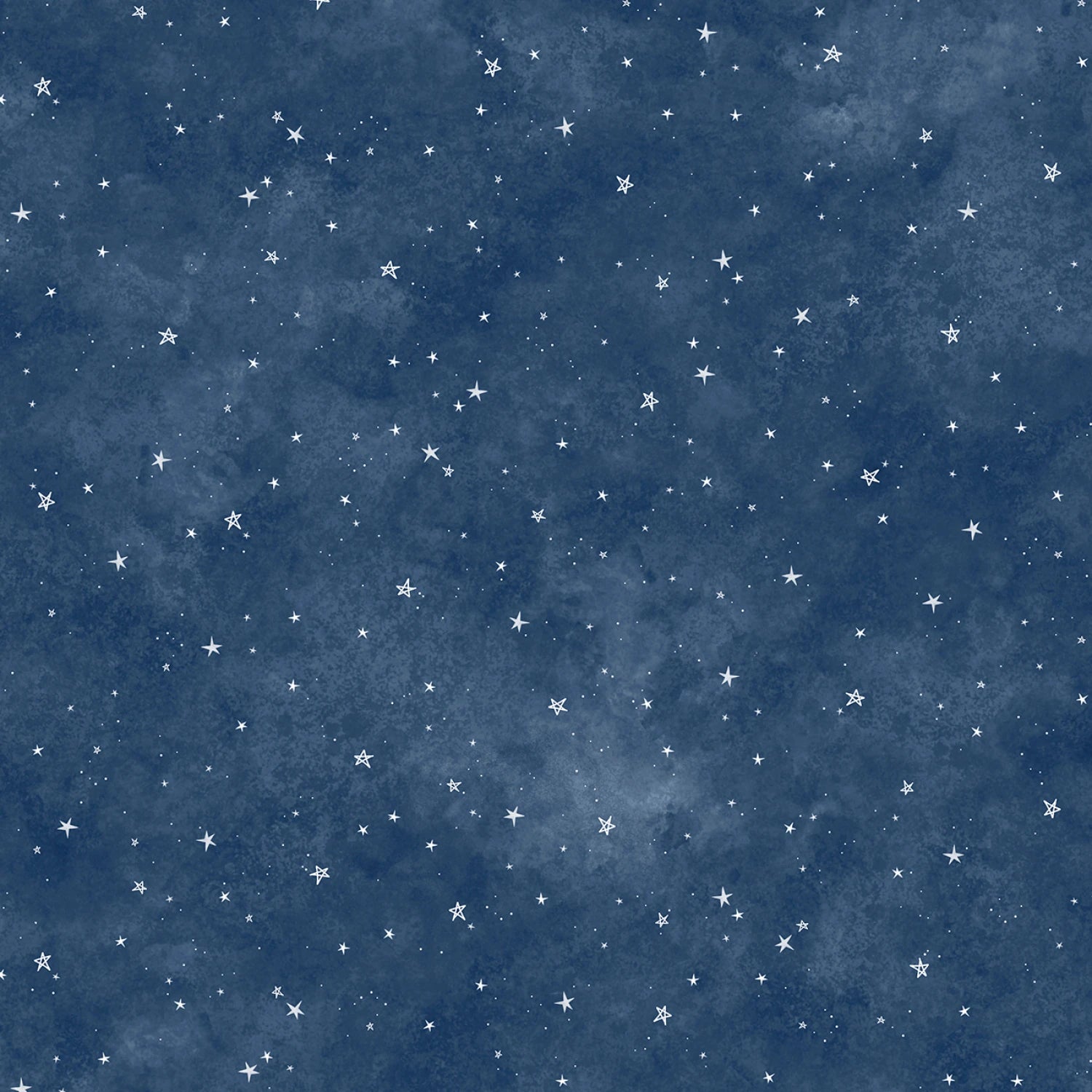 Celestial Seasons | Starry Sky - Dark Blue by Jacqueline Wild for P&B Textiles | CSEA5993-DB