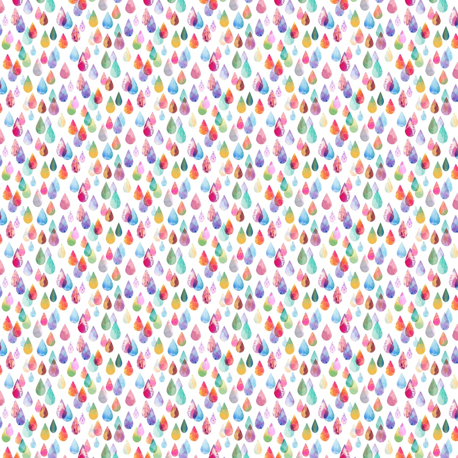 Paws in the Rain | Rain Shower - Multi by Michael Miller Fabrics | DCX12401-MULT