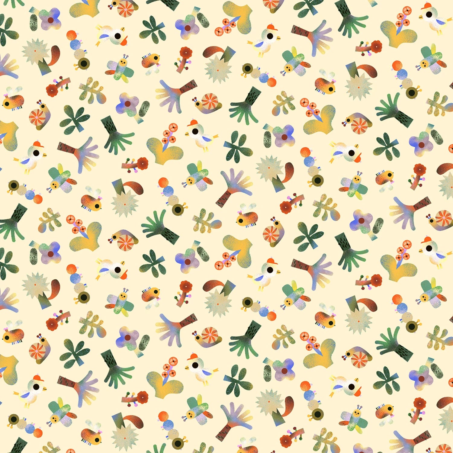 See Ya Later Alligator | Jungle Friends - Butter by Michael Miller Fabrics | DCX12551-BUTT