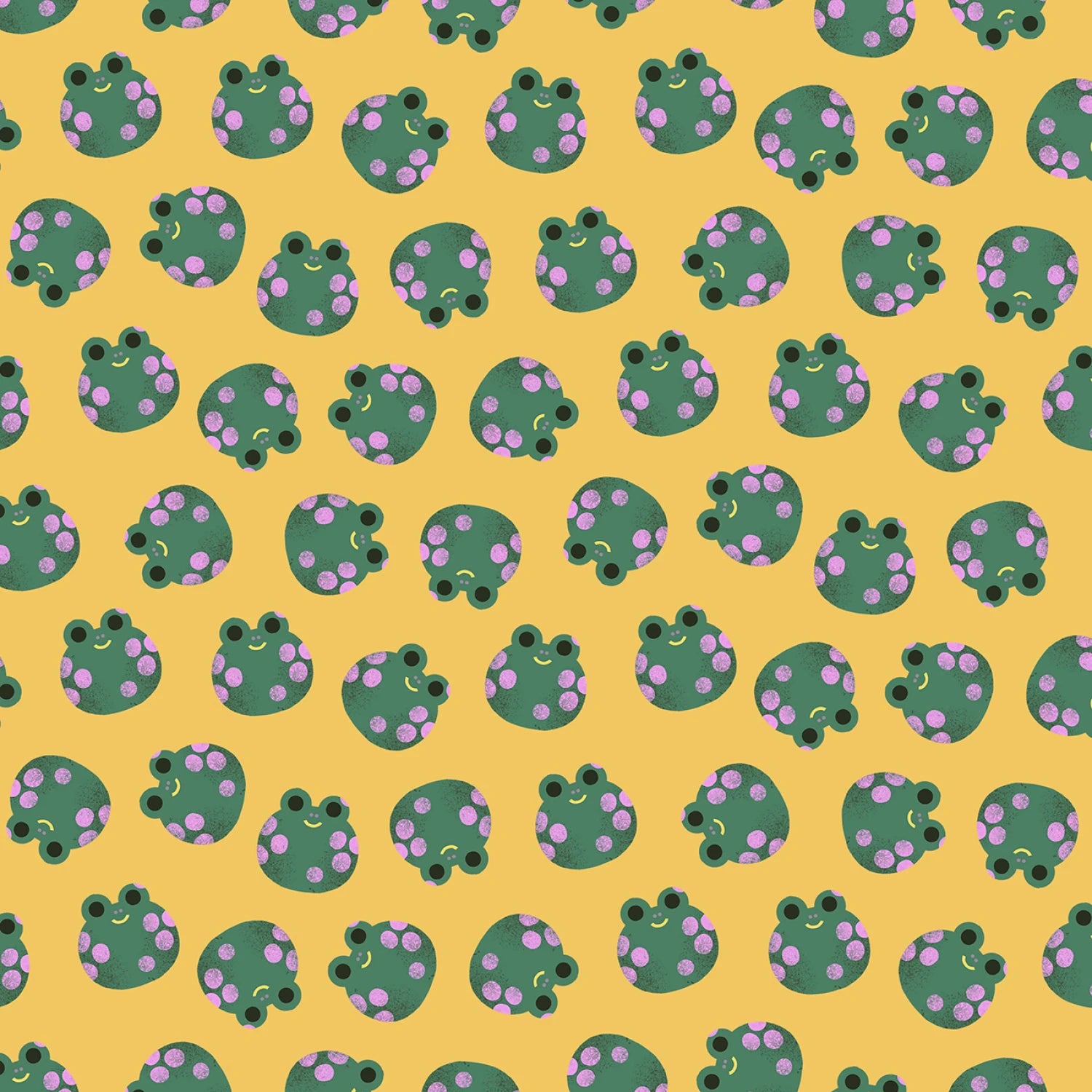See Ya Later Alligator | Froggy - Yellow by Michael Miller Fabrics | DCX12559-YELL