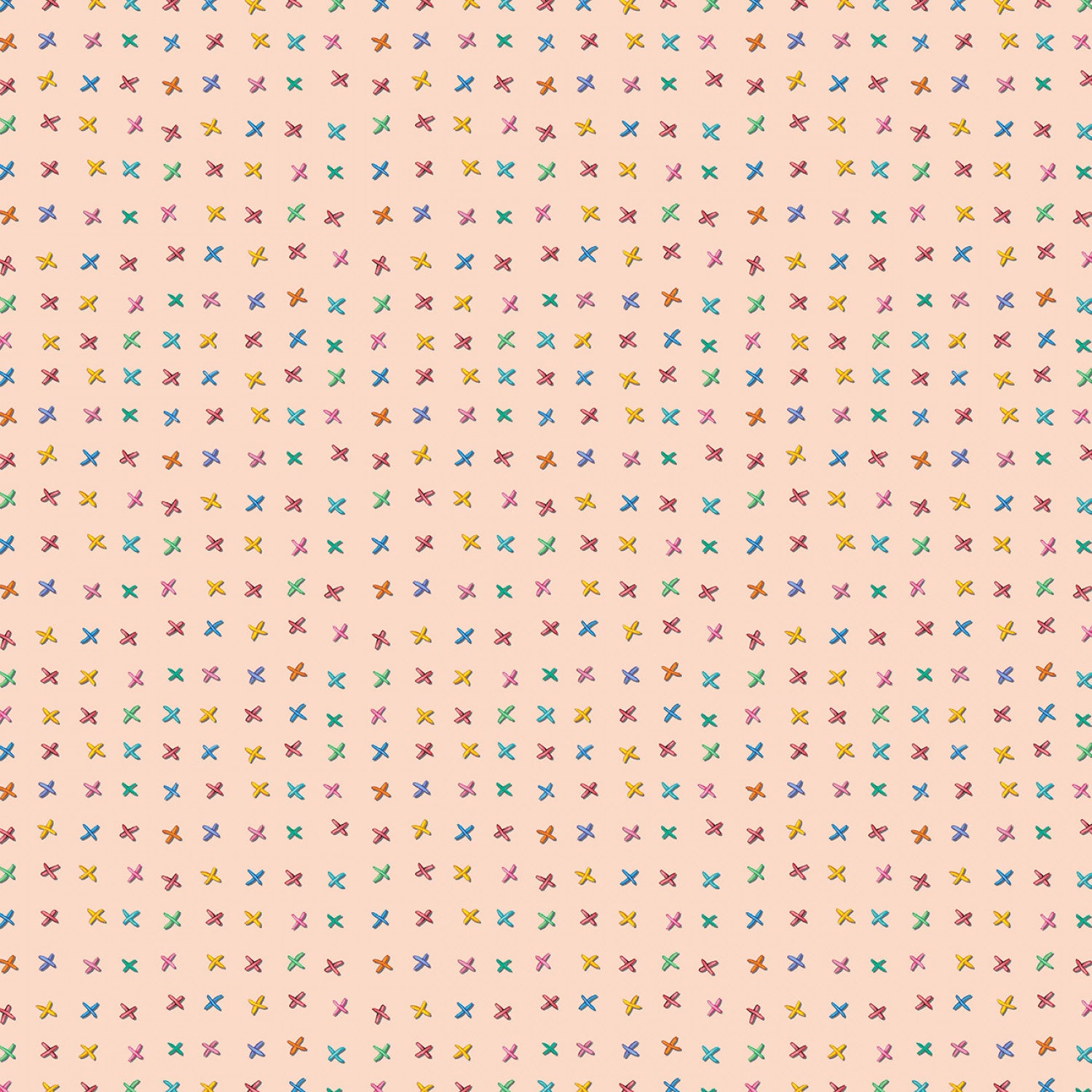 Sew Pretty | Creamsicle Cross Stitch by Louise Nisbet for Michael Miller | DDC12152-CRMS