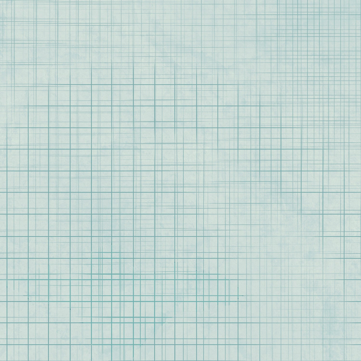 Darling Ducklings | Graph Paper Turquoise by Raquel Maciel for P&B Textiles | DDUC05502-T