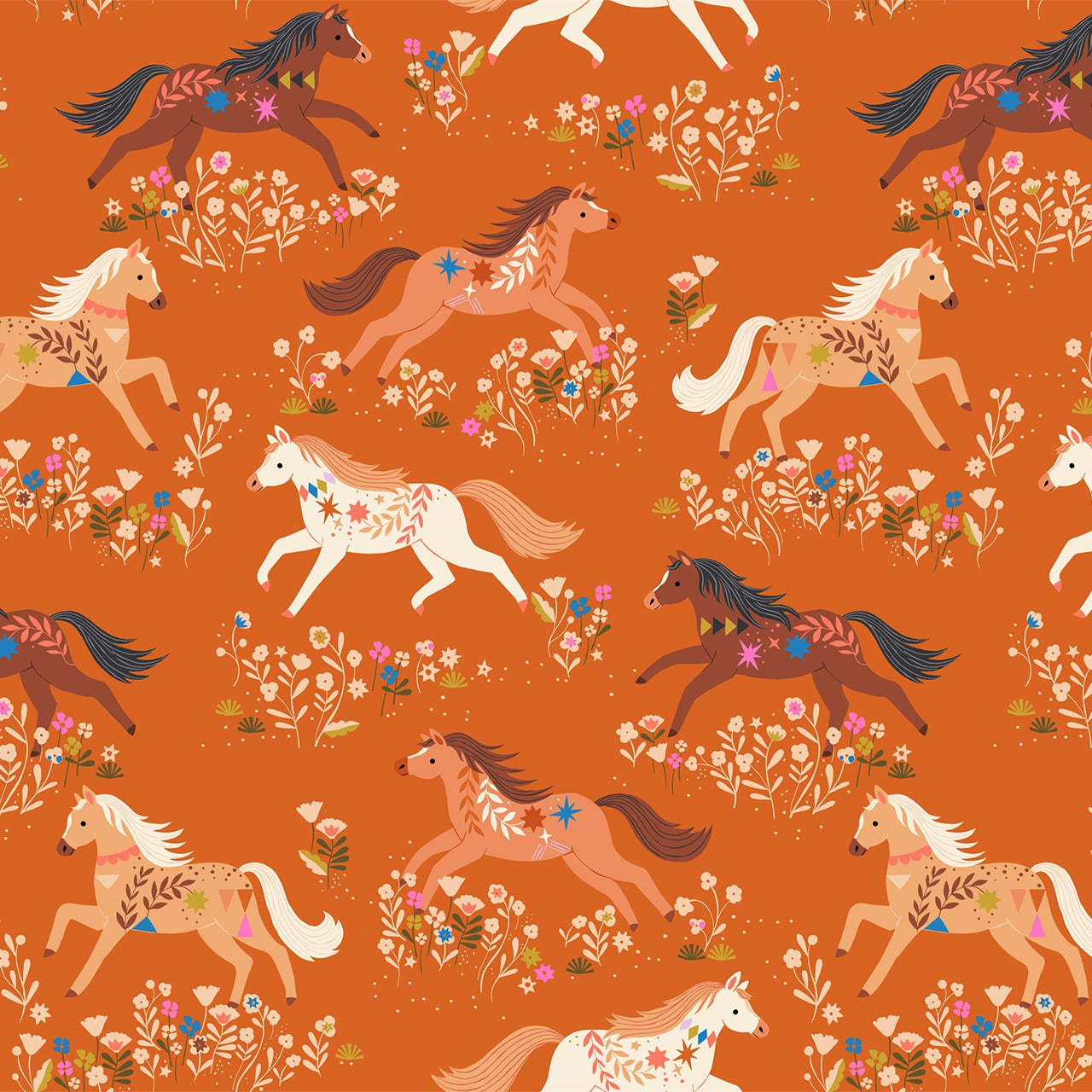 Desert Moon | Wild Horses by Bethan Janine for Dashwood Studio | DMOON2585