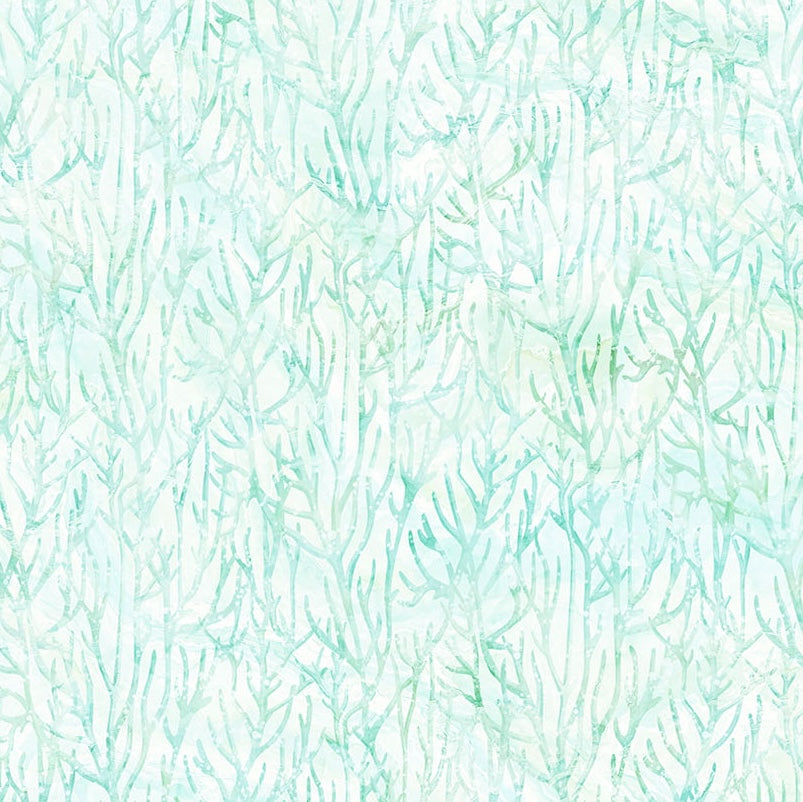 Coral Reef | Tonal Coral White/Turquoise by Deborah Edwards & Melanie Samra for Northcott | DP28882-10
