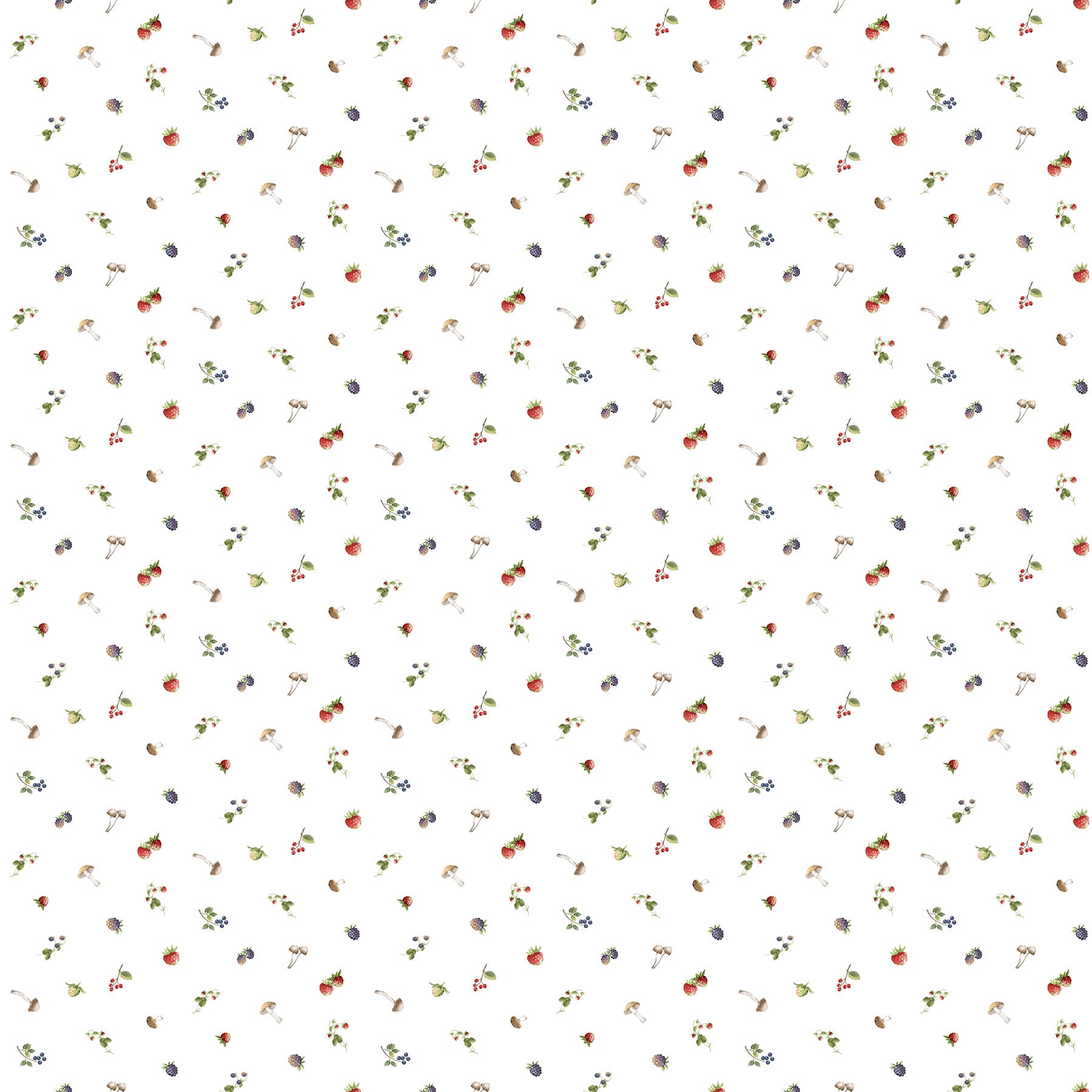 Country Mouse | Berry Toss White Multi by Deborah Edwards for Northcott | DP29011-10